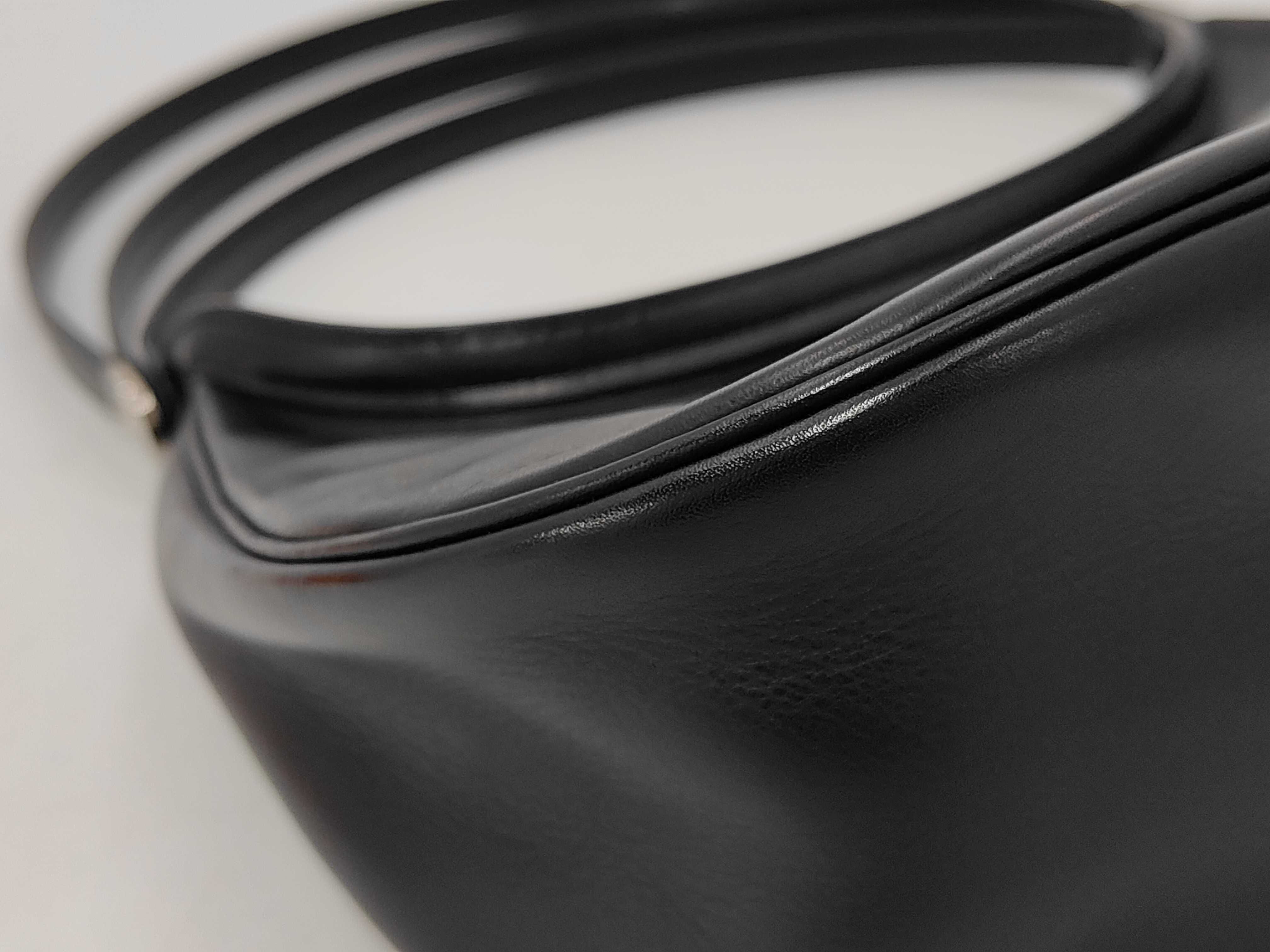 Caporal Black F Stamp Tote Bag — view 6