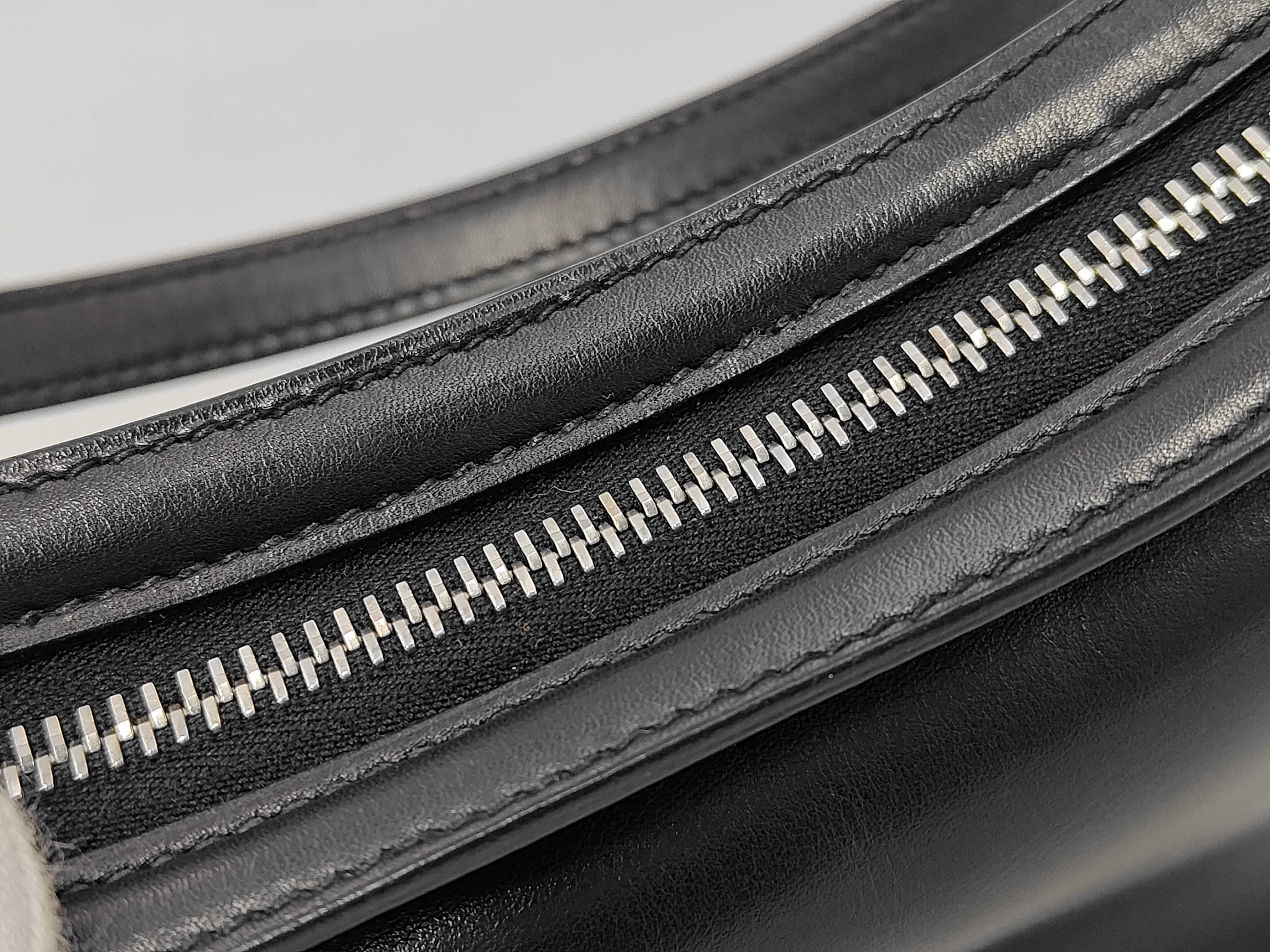 Caporal Black F Stamp Tote Bag — view 8