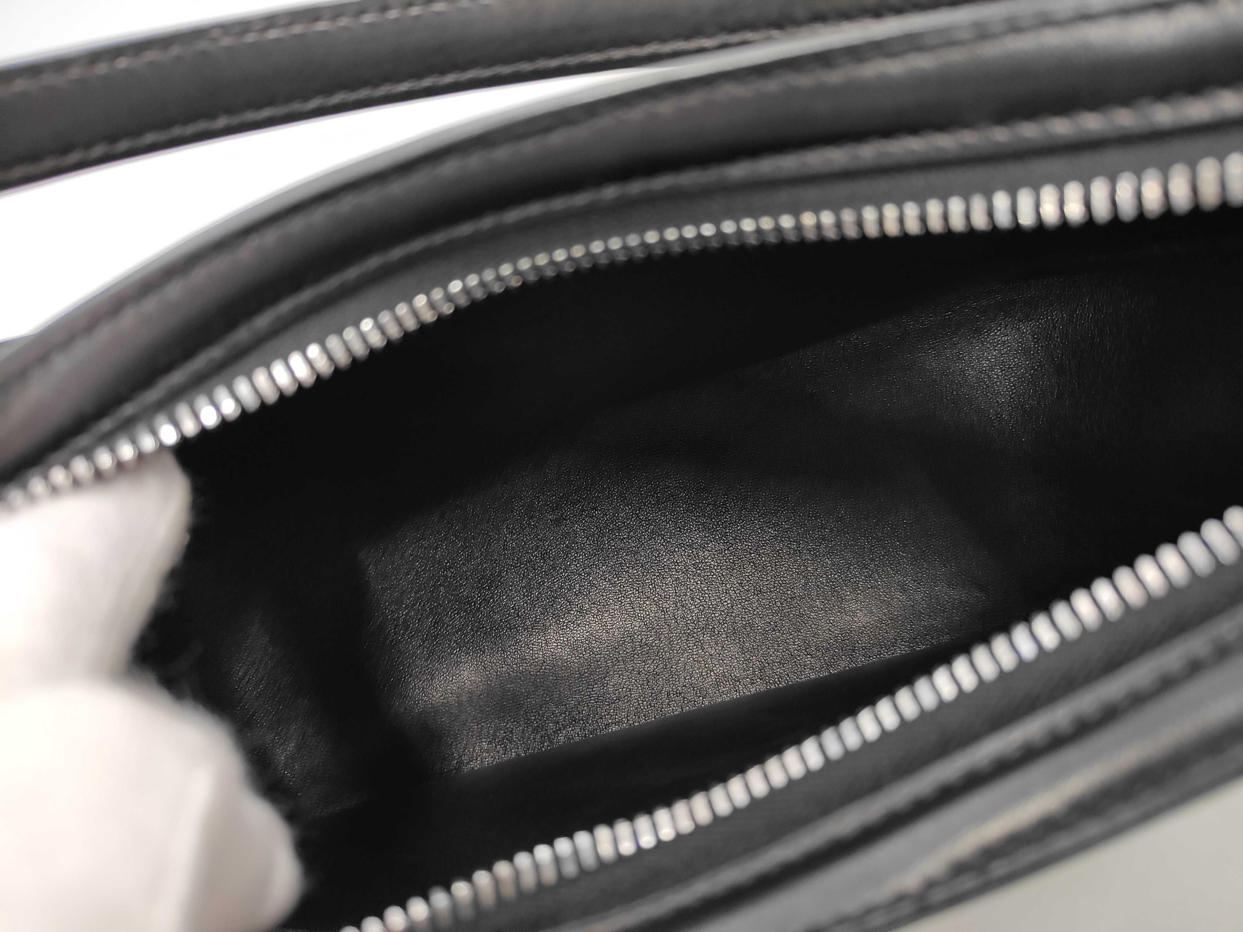 Caporal Black F Stamp Tote Bag — view 9