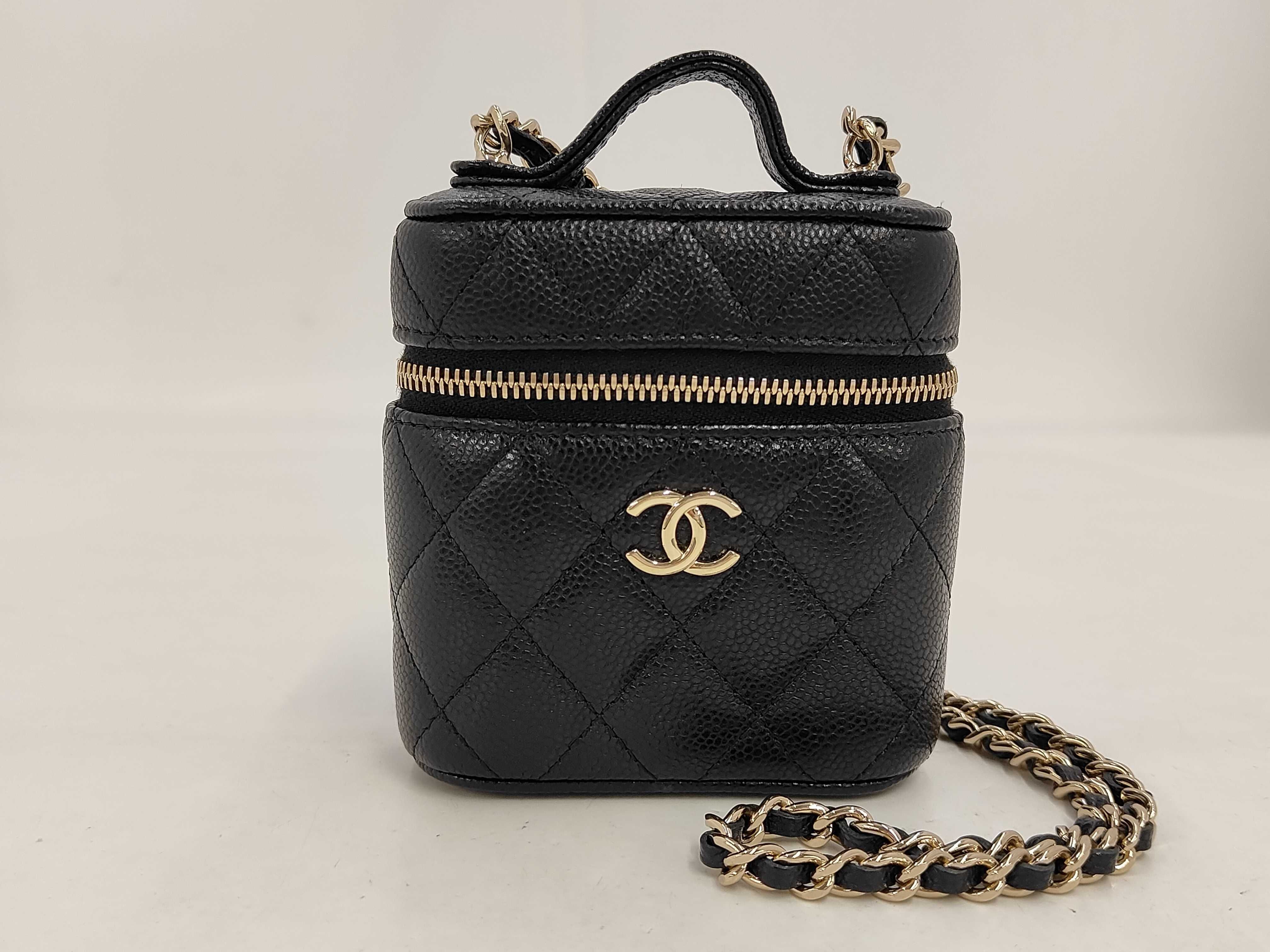 Matelassé Mini Vanity Case Shoulder Bag