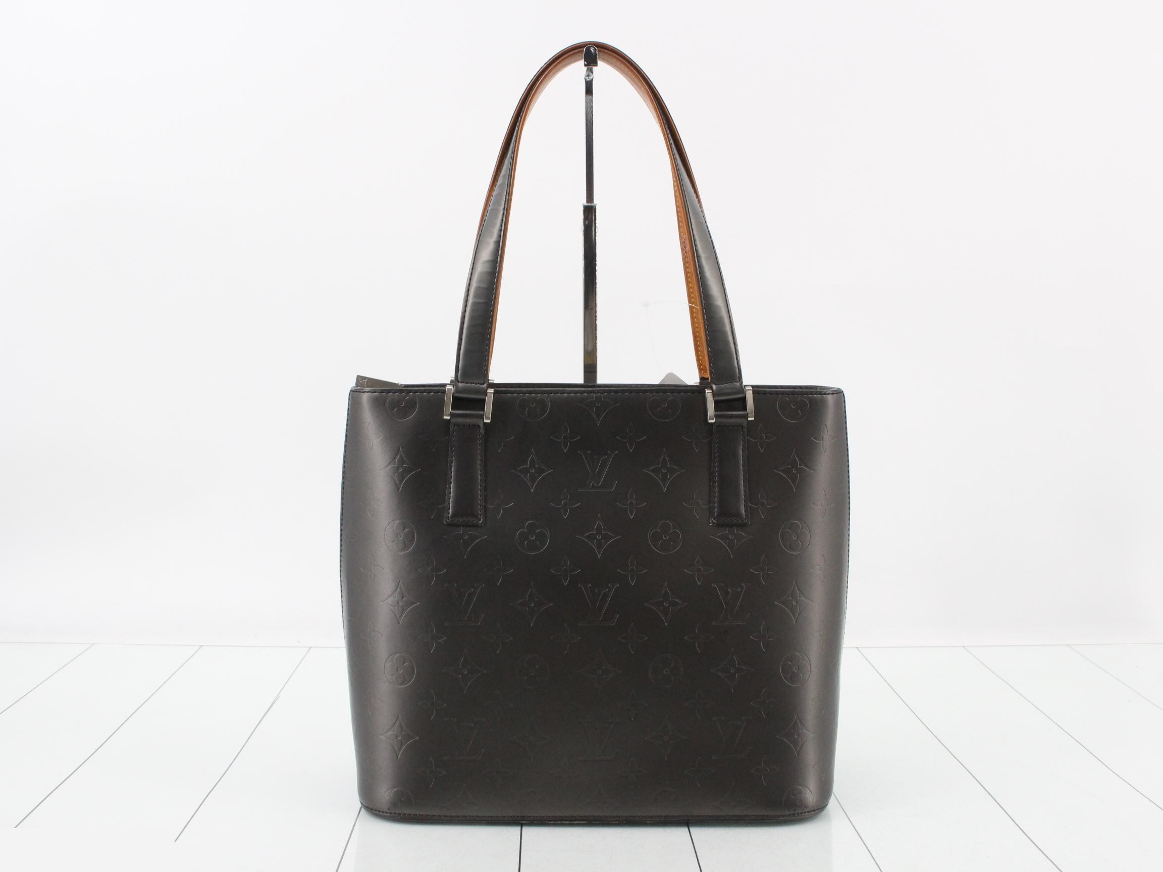 Monogram Matte Stockton Noir Tote Bag