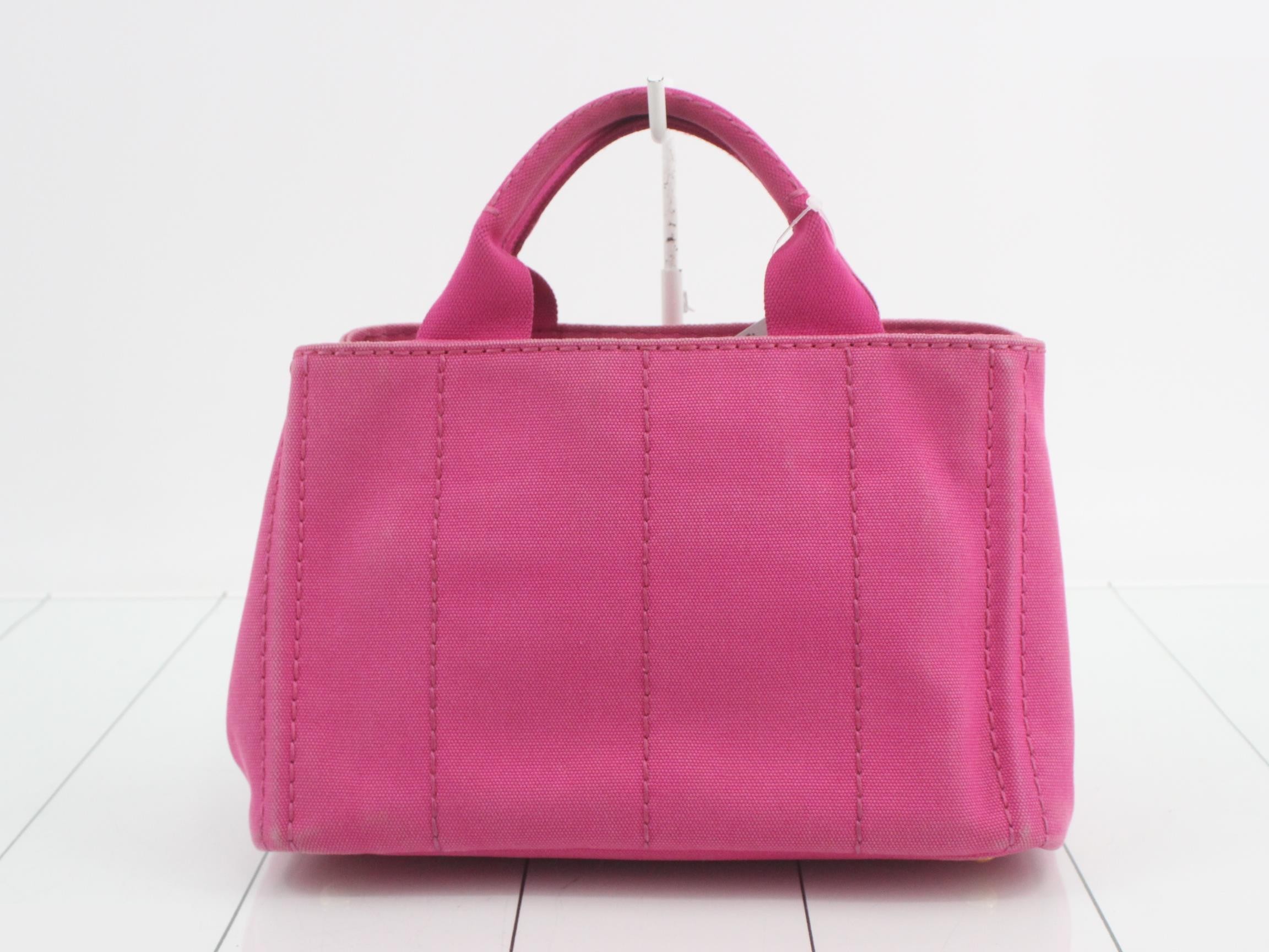 Canapa Tote Bag, Shocking Pink — view 2