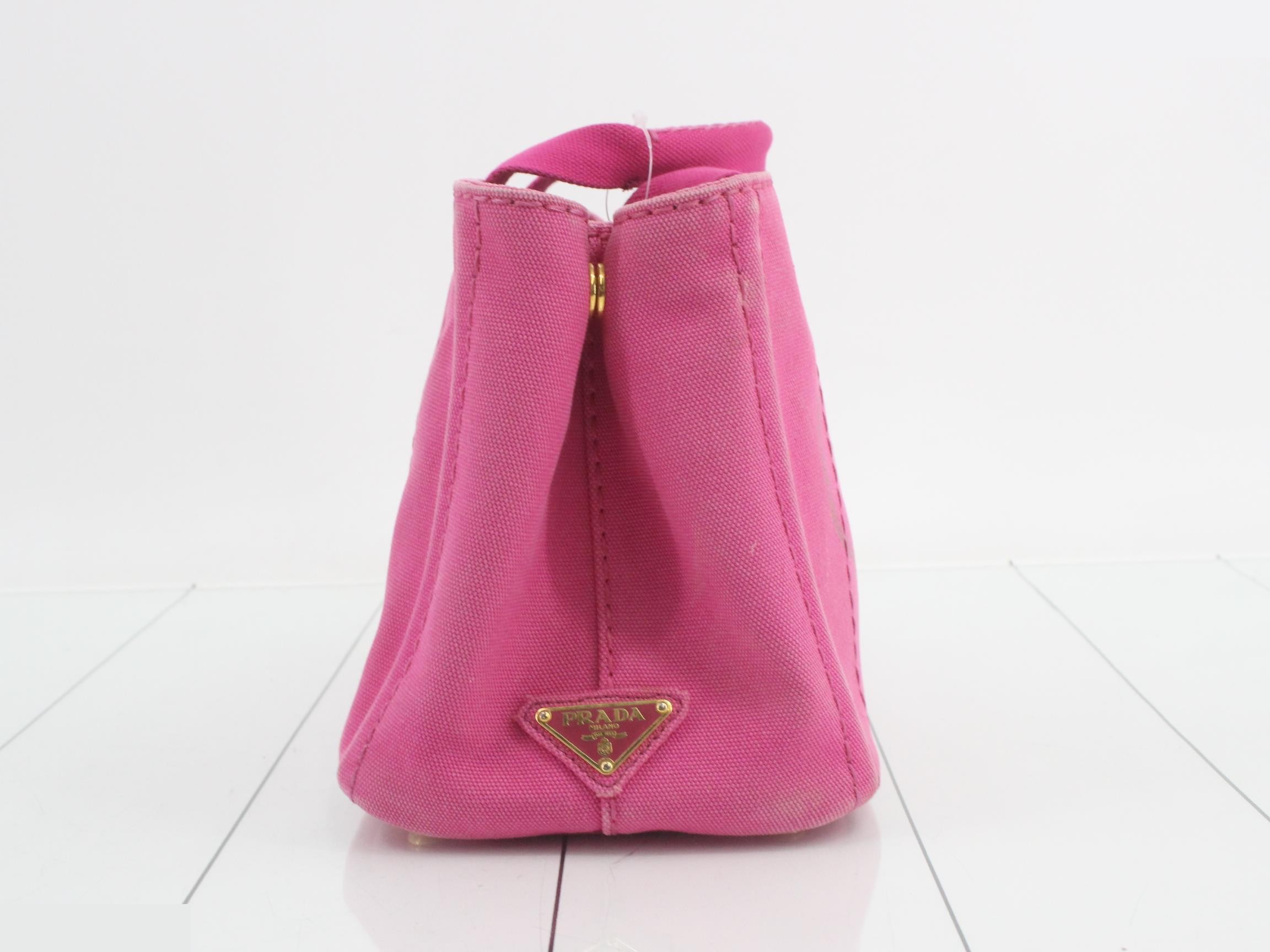 Canapa Tote Bag, Shocking Pink — view 4