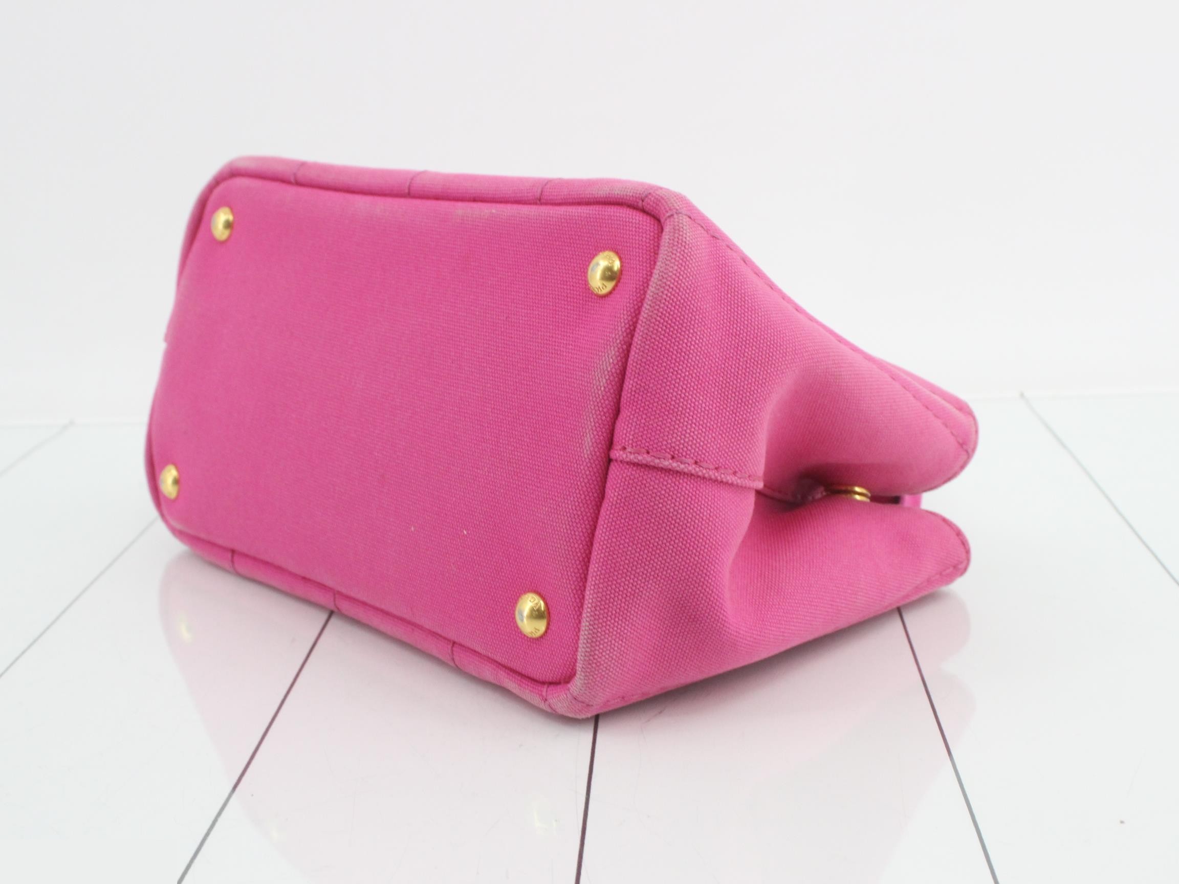 Canapa Tote Bag, Shocking Pink — view 6