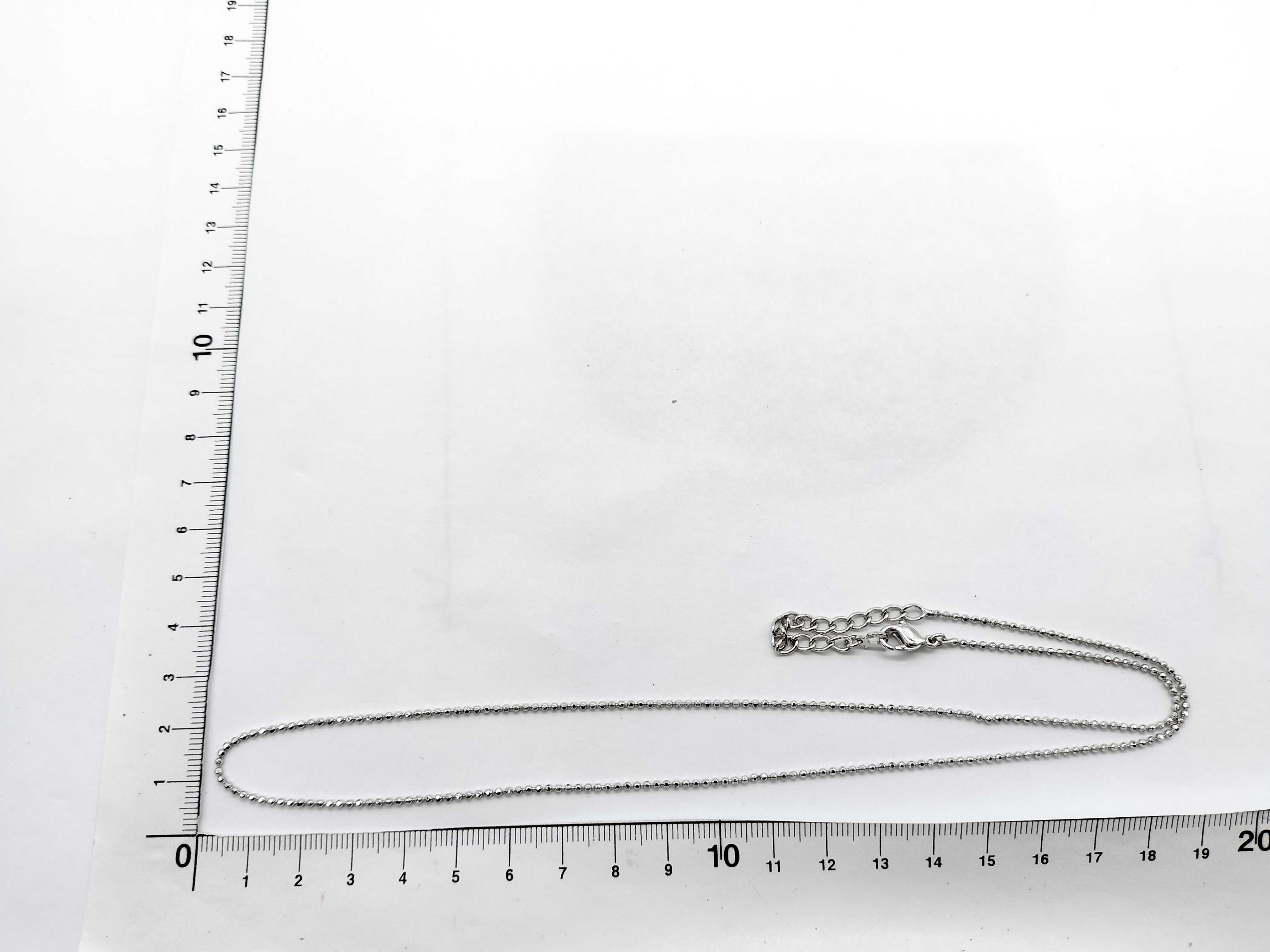 silver-colored necklace — view 6