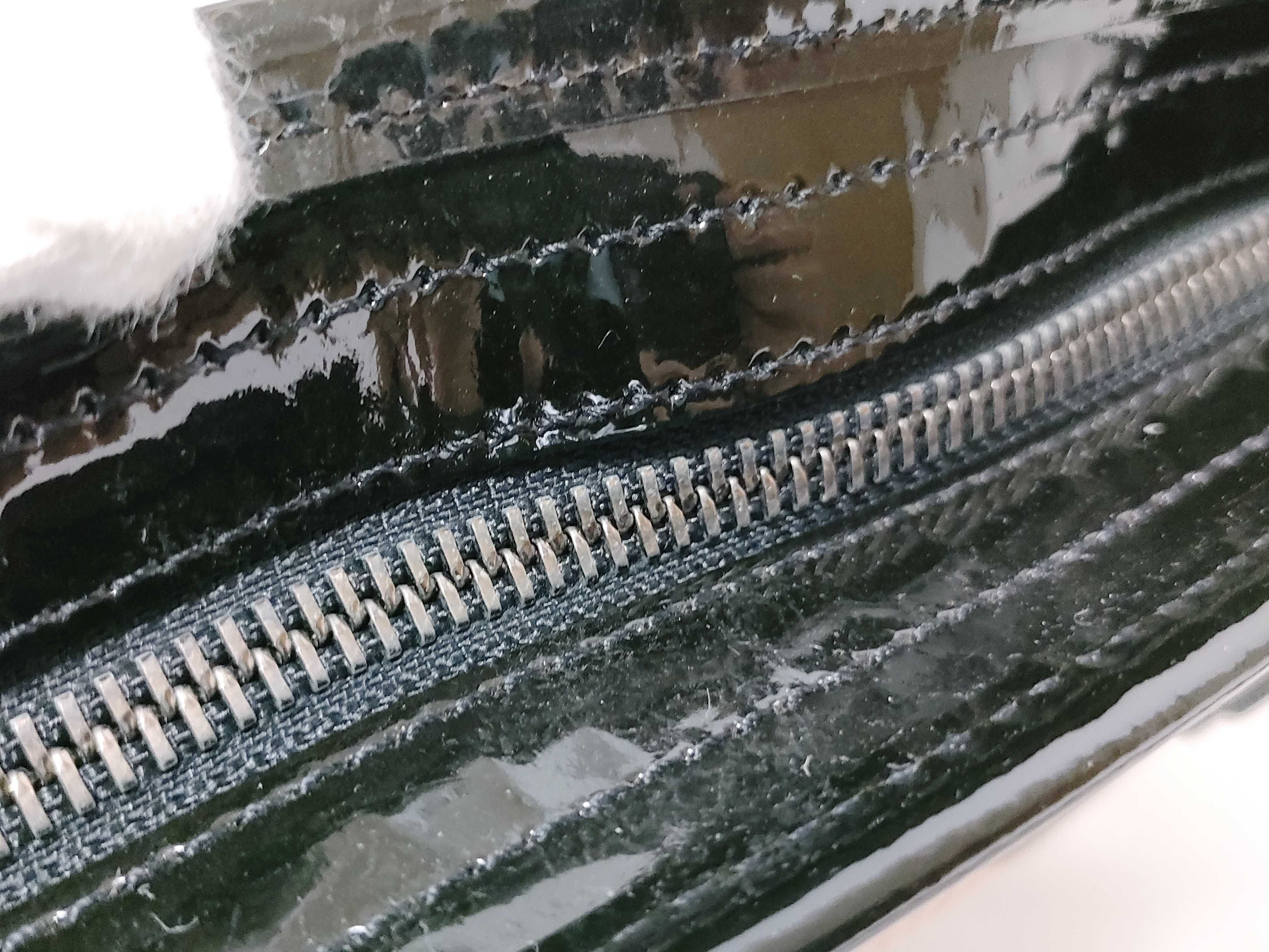 Nova Check Pattern Enamel Tote Bag — view 6