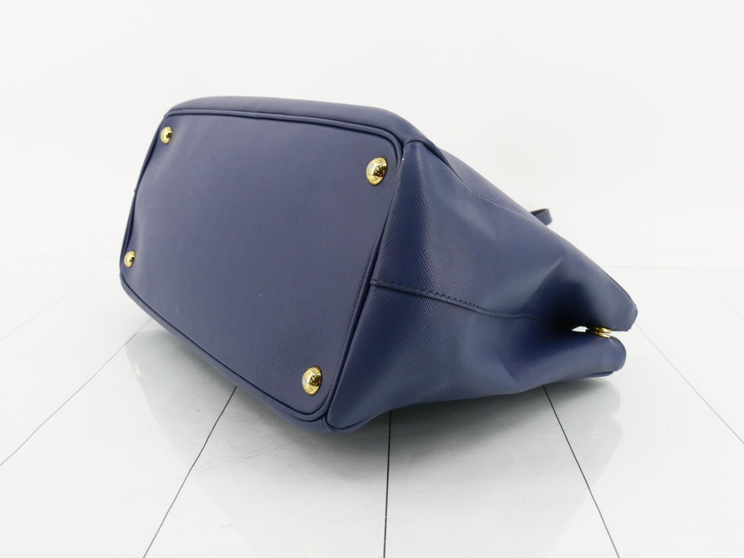 Saffiano Triangle Plate 2-Way Shoulder/Handbag — view 6