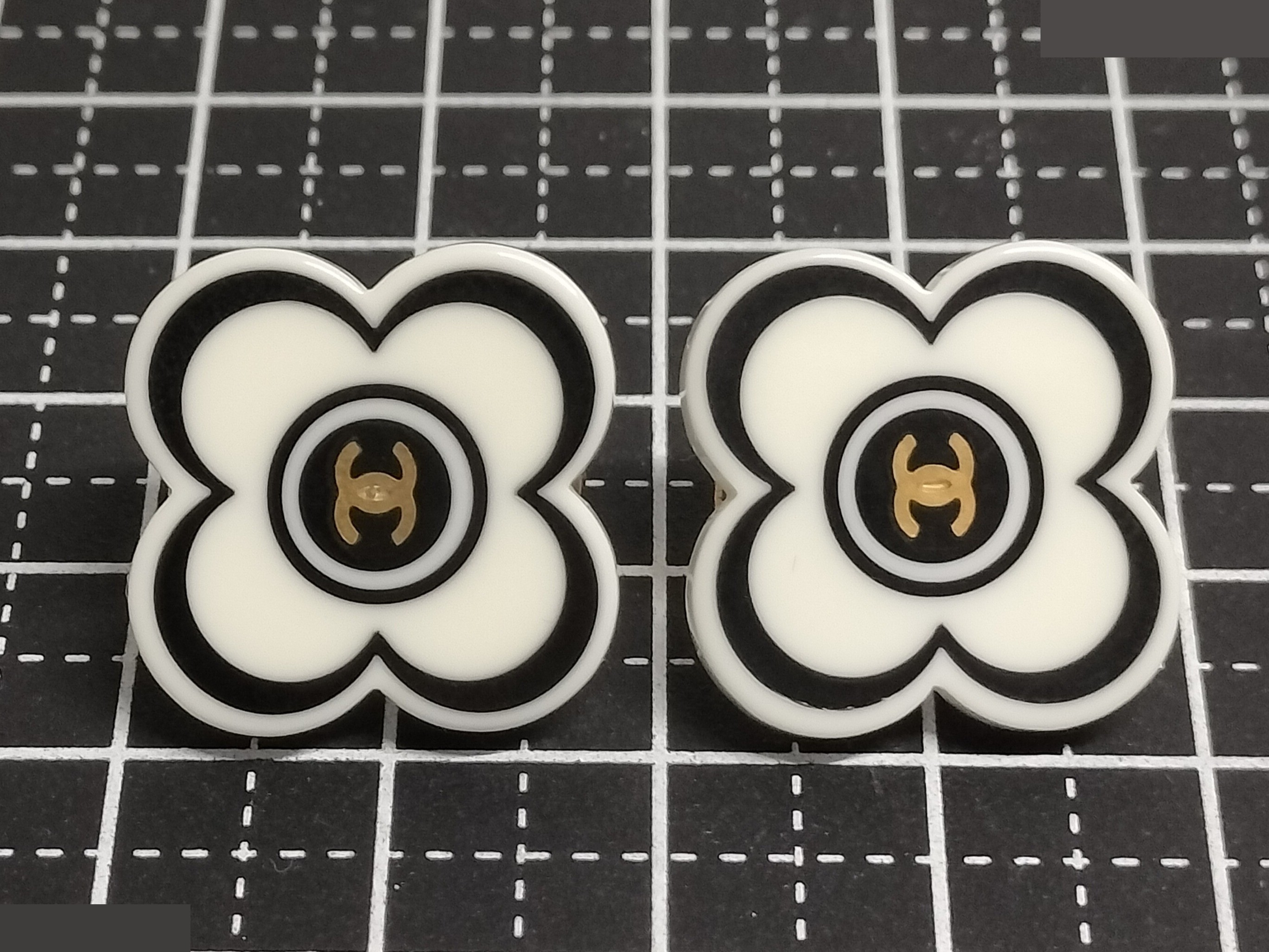Coco Camellia Plastic Earrings — view 8