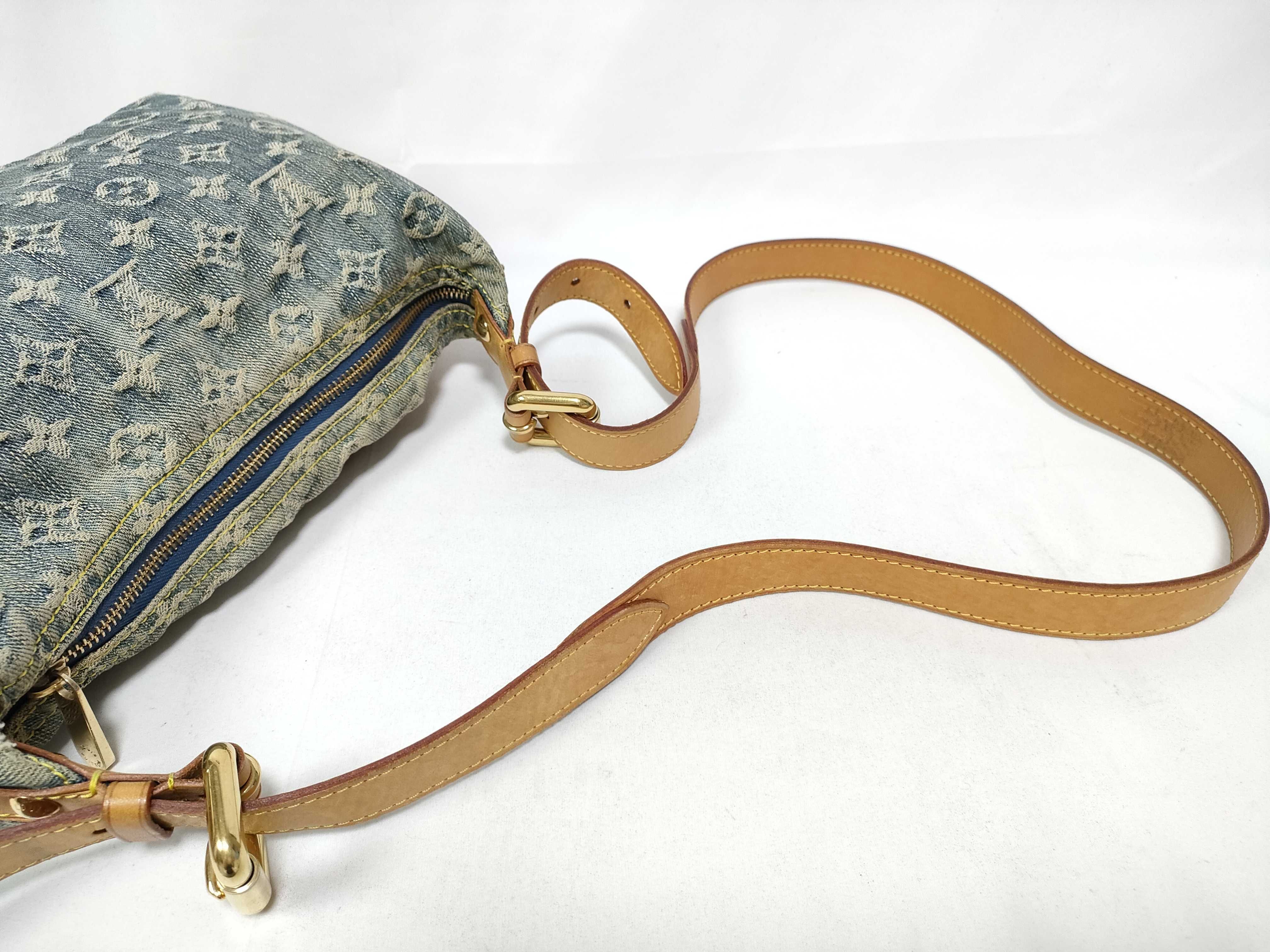 Monogram Denim M95049 Baggy PM Monogram Denim Shoulder Bag — view 12