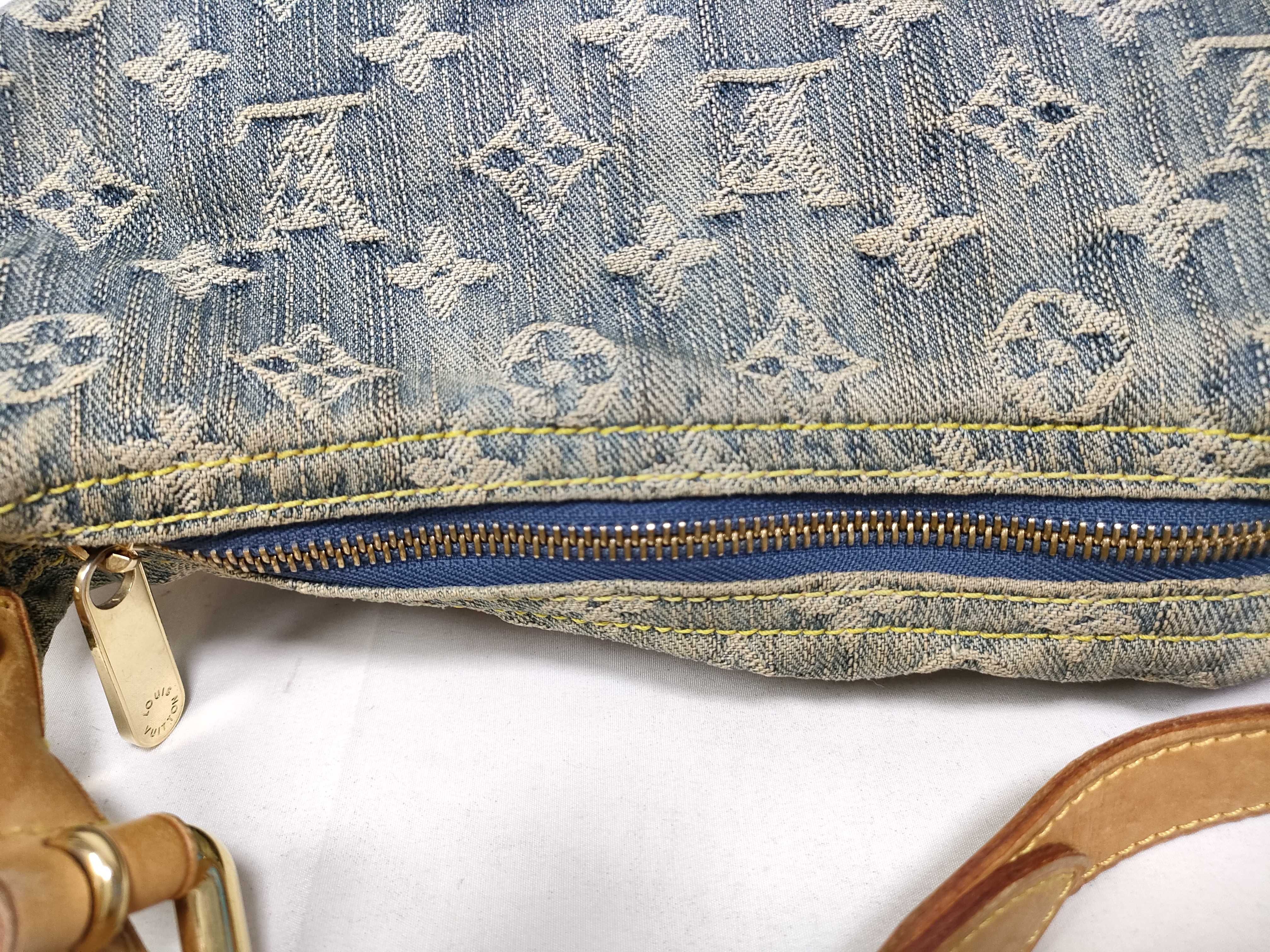 Monogram Denim M95049 Baggy PM Monogram Denim Shoulder Bag — view 13