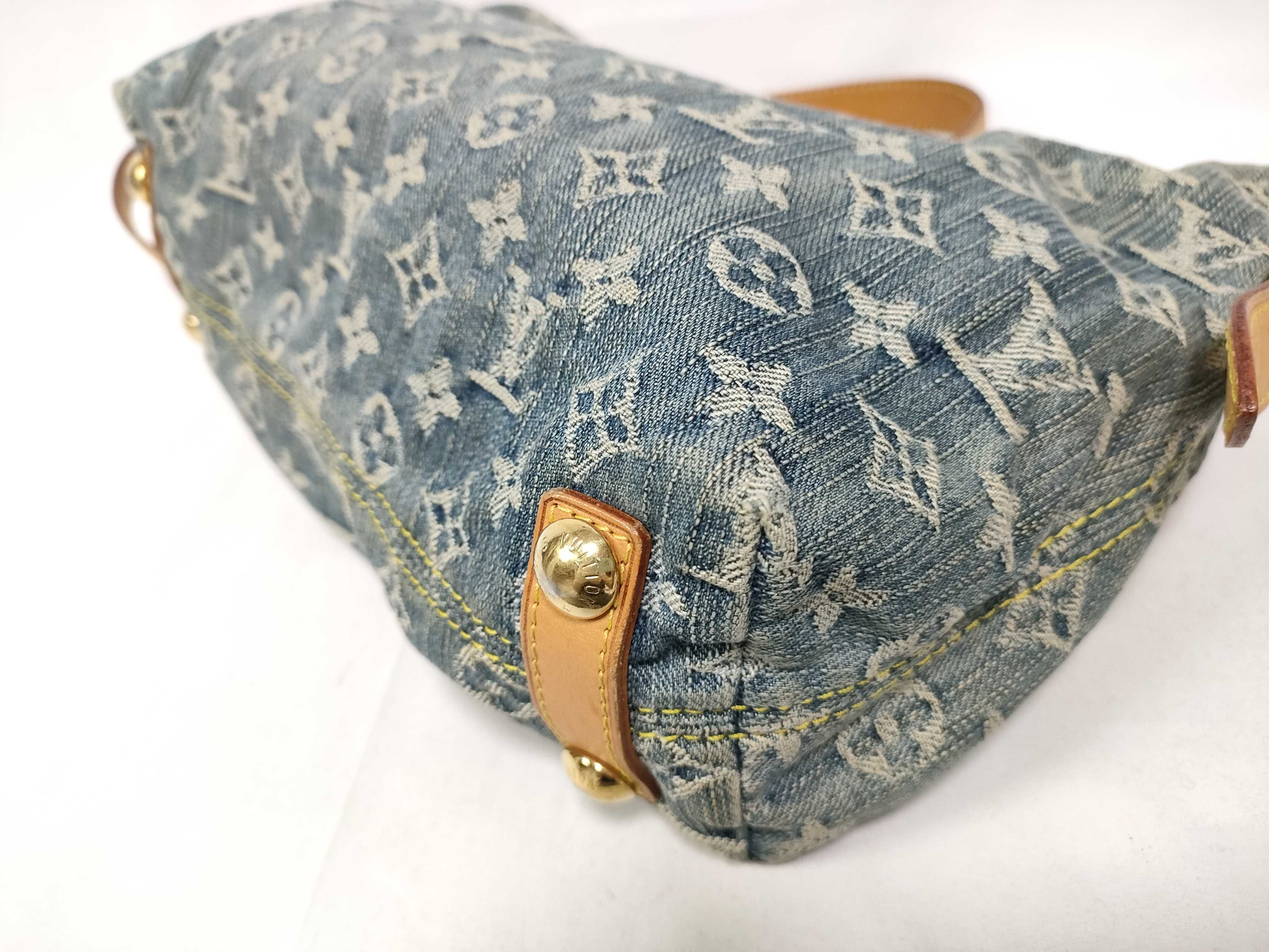 Monogram Denim M95049 Baggy PM Monogram Denim Shoulder Bag — view 5