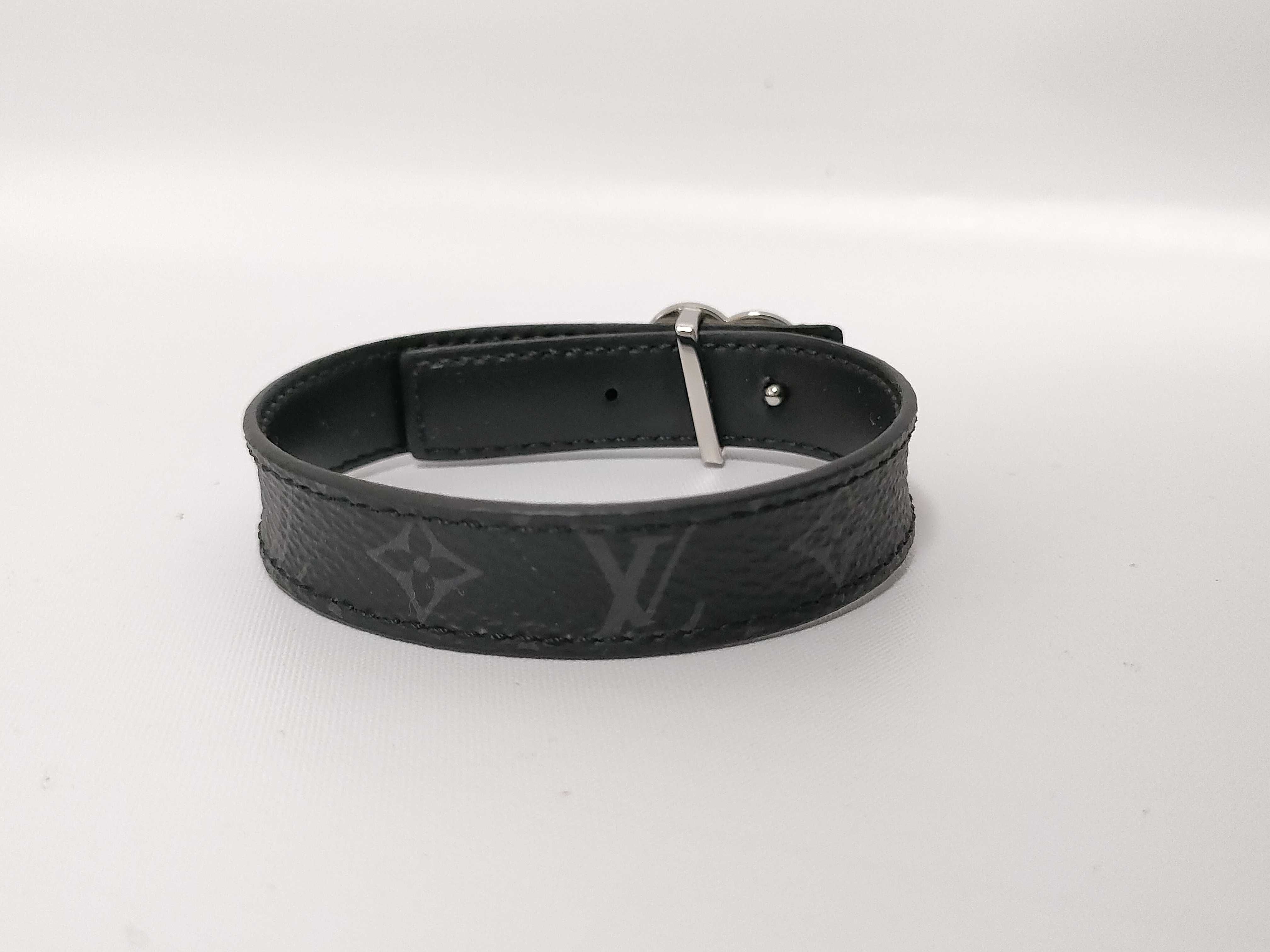 LV NIGO Collaboration LV Heart Monogram Eclipse Reversible Bracelet M8041 BC4221 Bracelet/Bangle — view 2