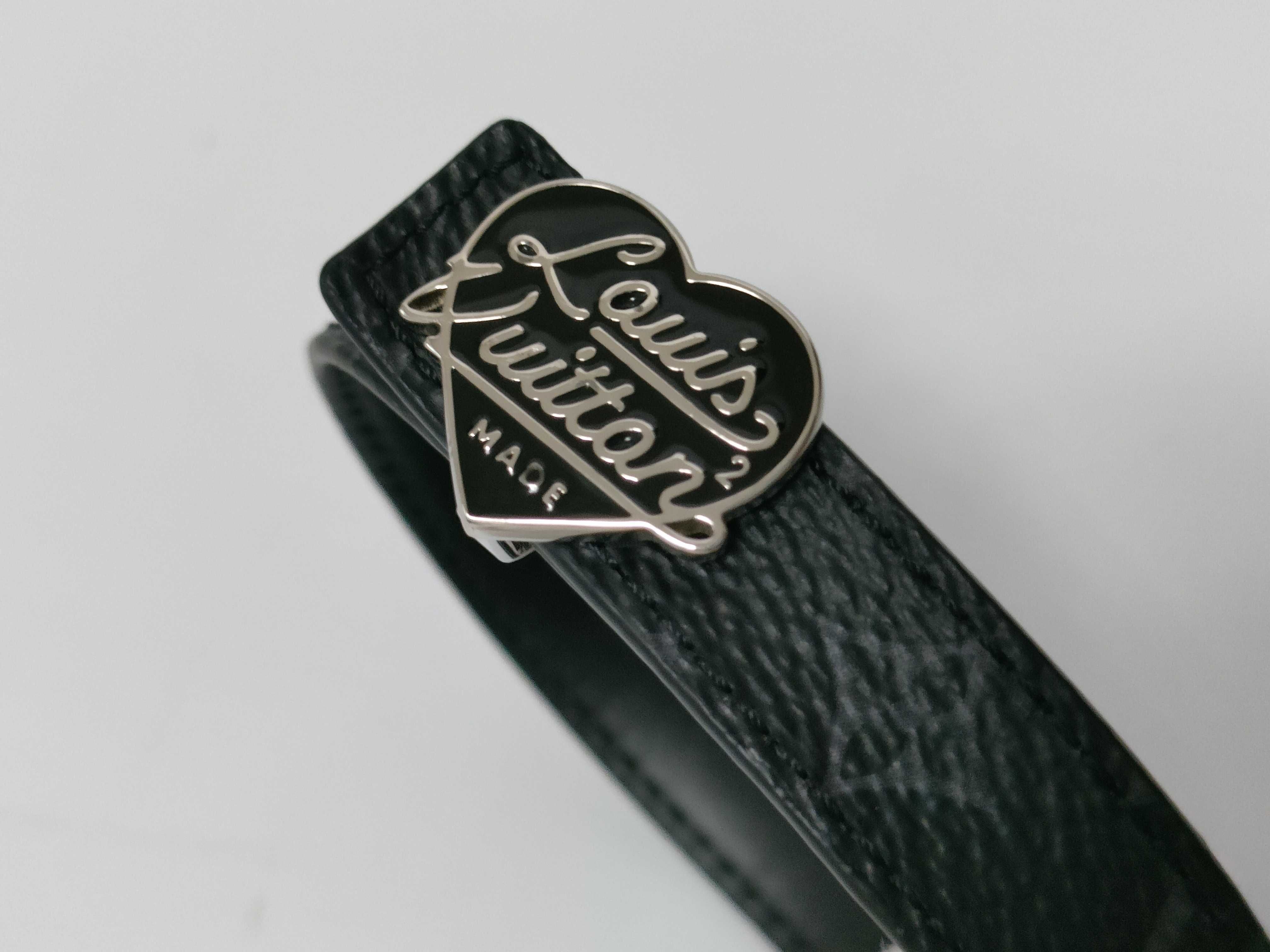 LV NIGO Collaboration LV Heart Monogram Eclipse Reversible Bracelet M8041 BC4221 Bracelet/Bangle — view 5