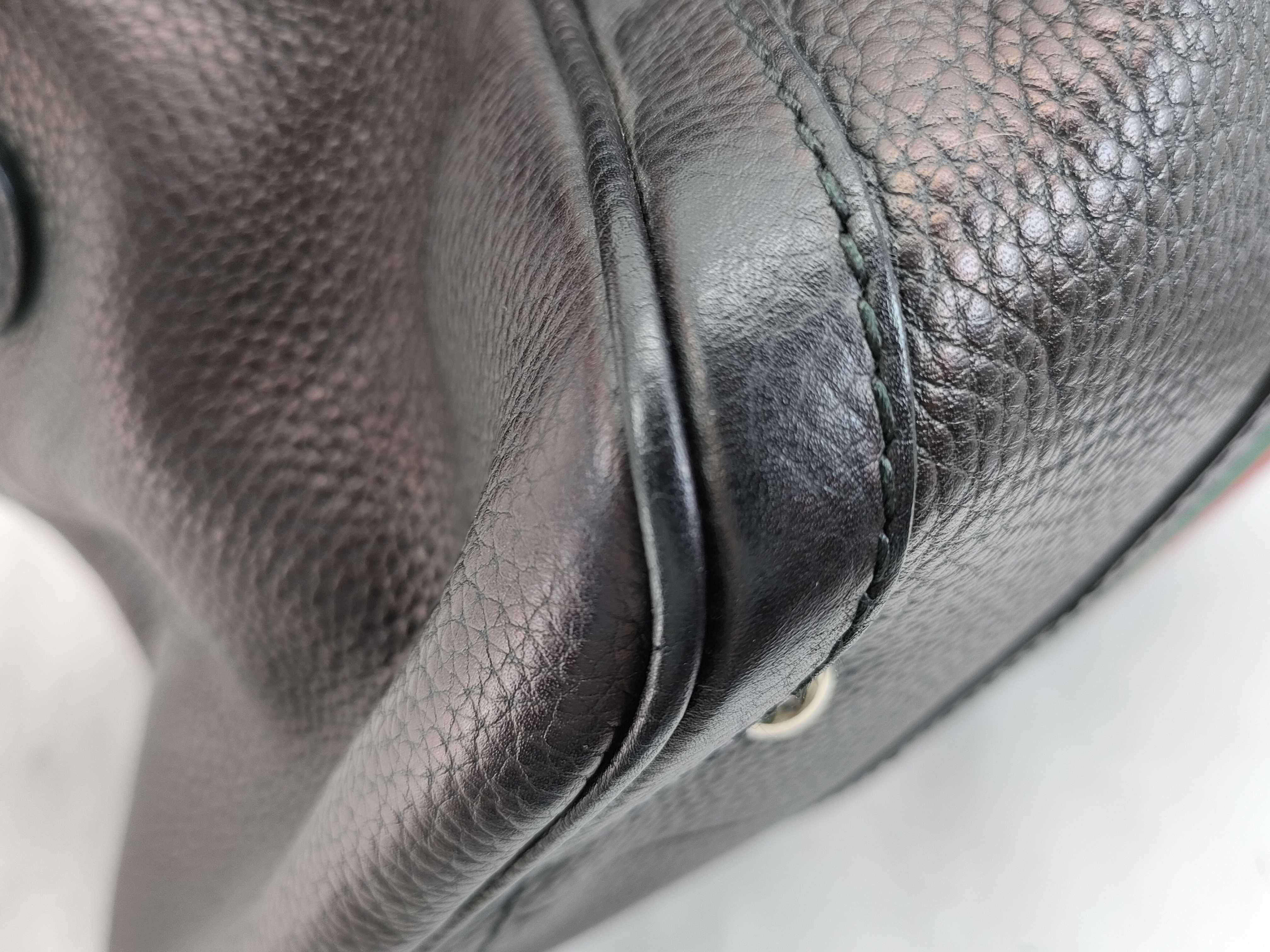 ID- Sherry Line 35 Leather Black Handbag SHW 247205-525040 Boston Bag — view 5
