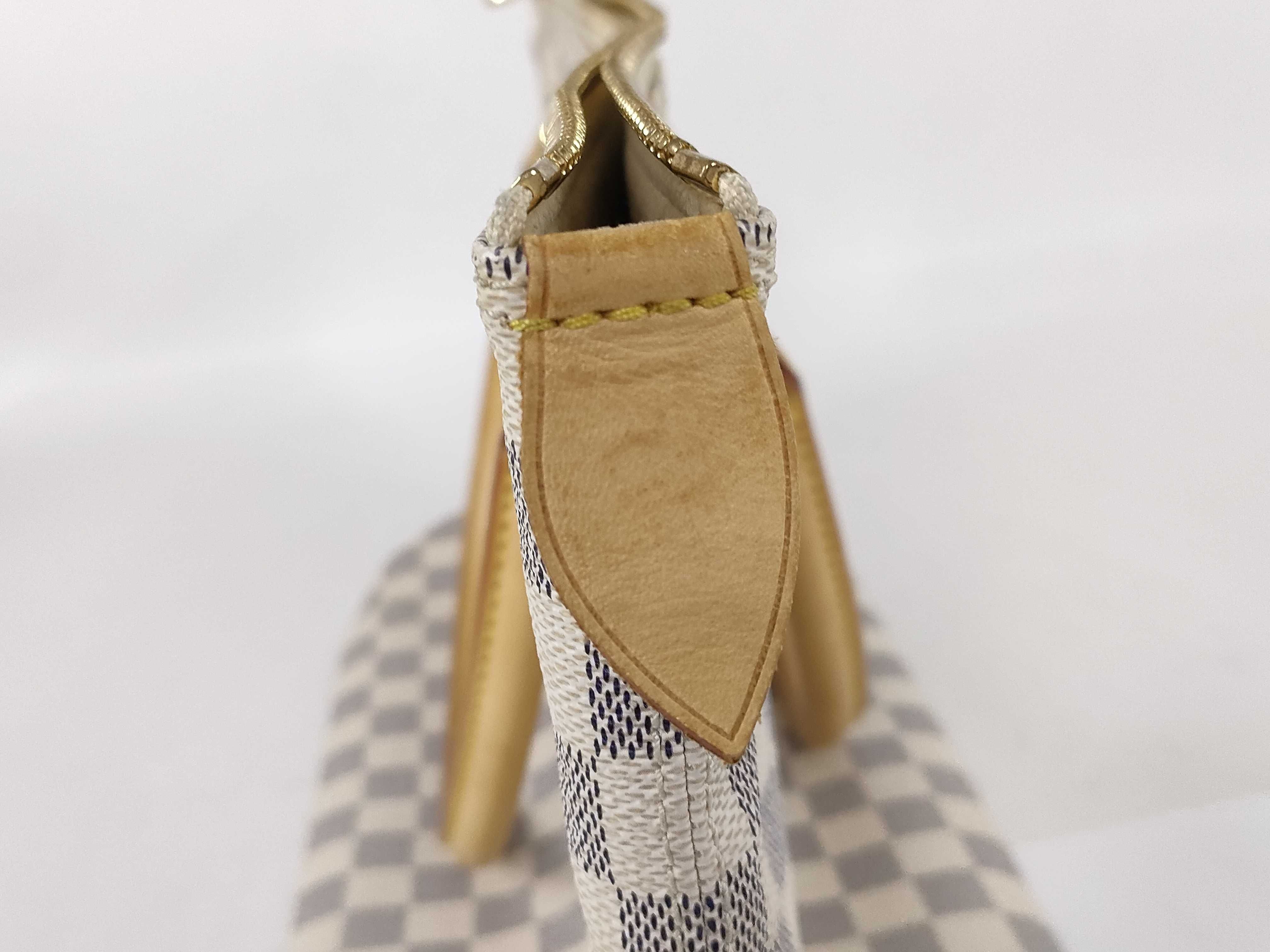 Damier Azur Saleya MM Tote Bag — view 15