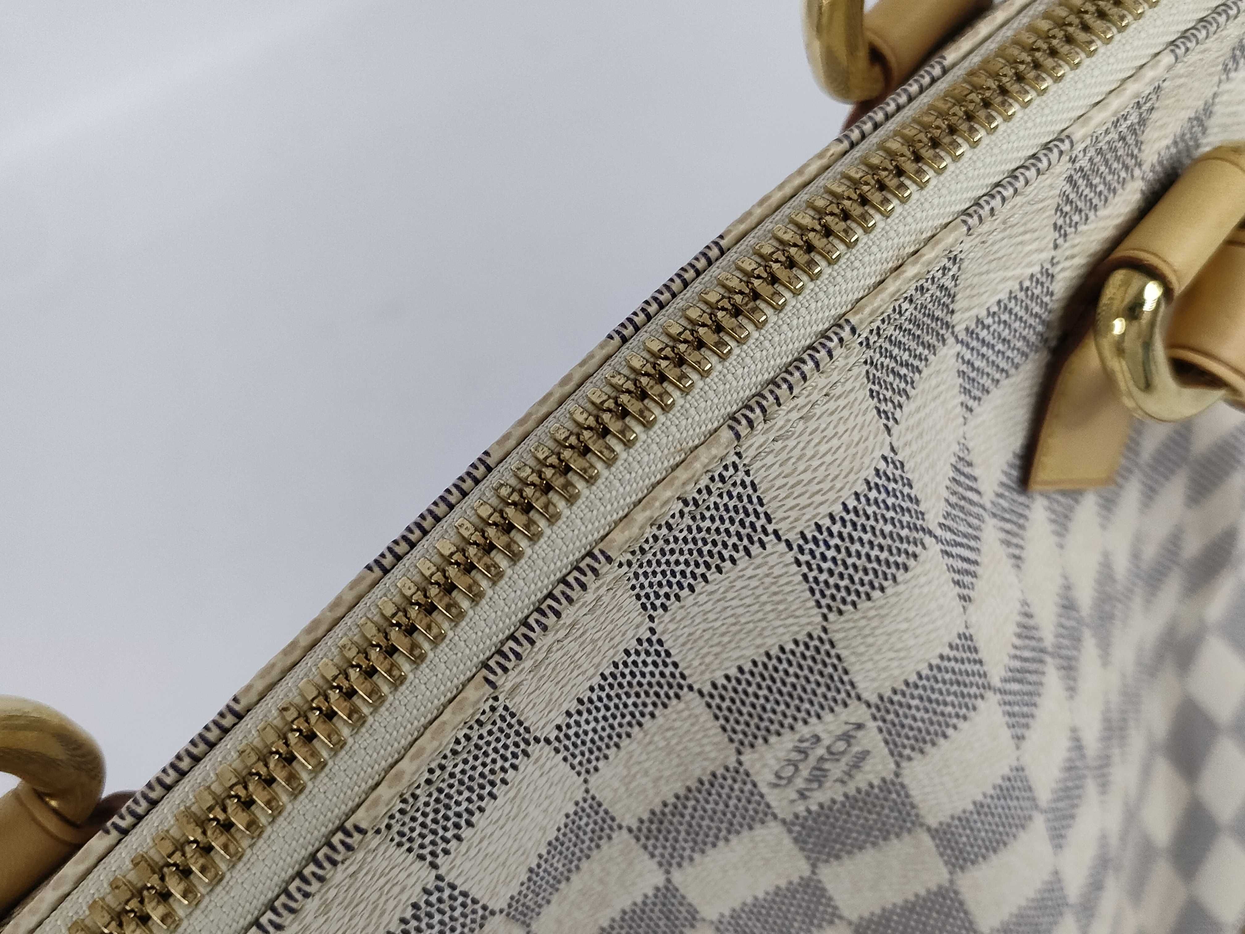 Damier Azur Saleya MM Tote Bag — view 8