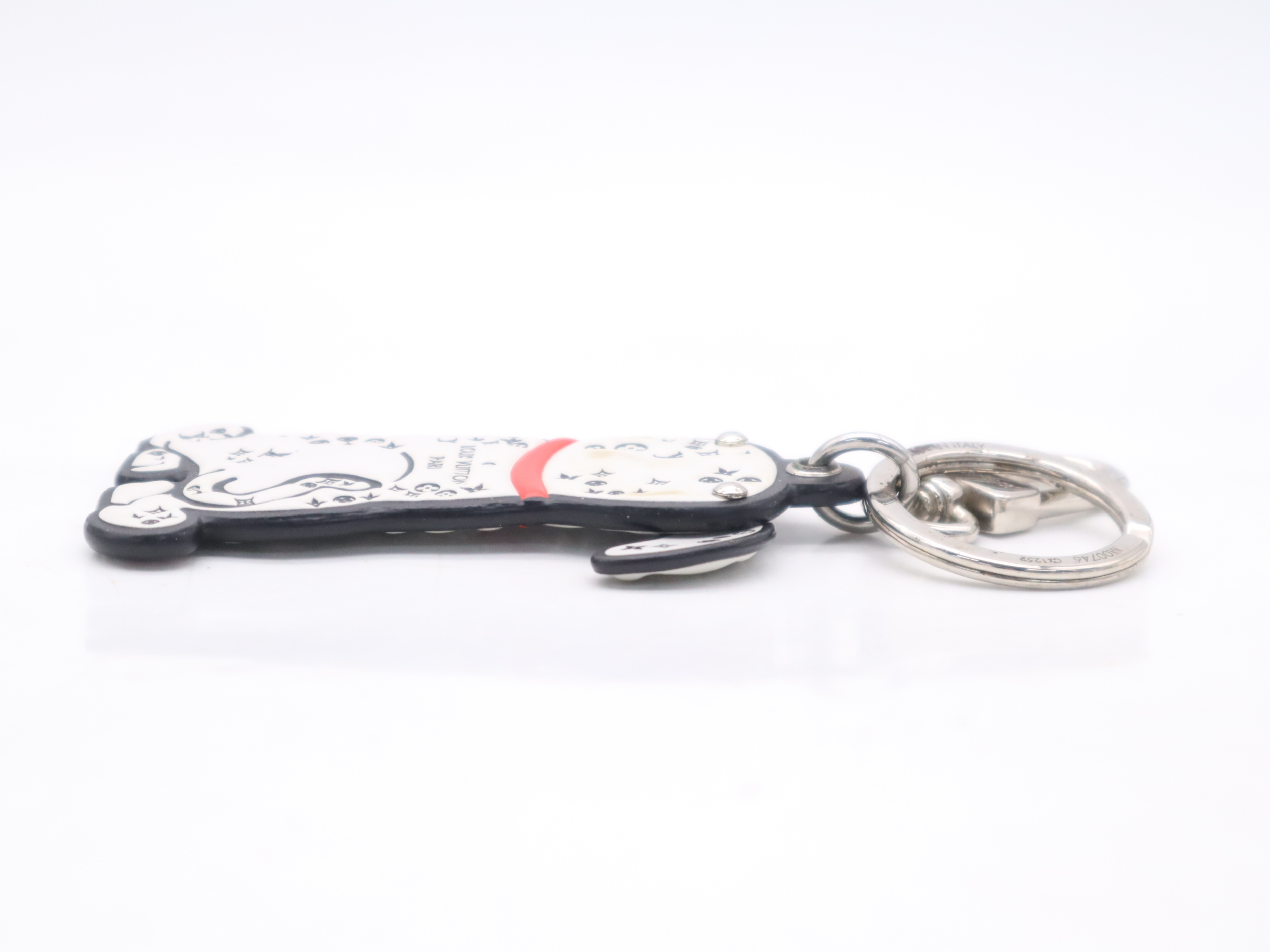 M00746 Leather Portefeuille Dalmatian Key Case — view 5