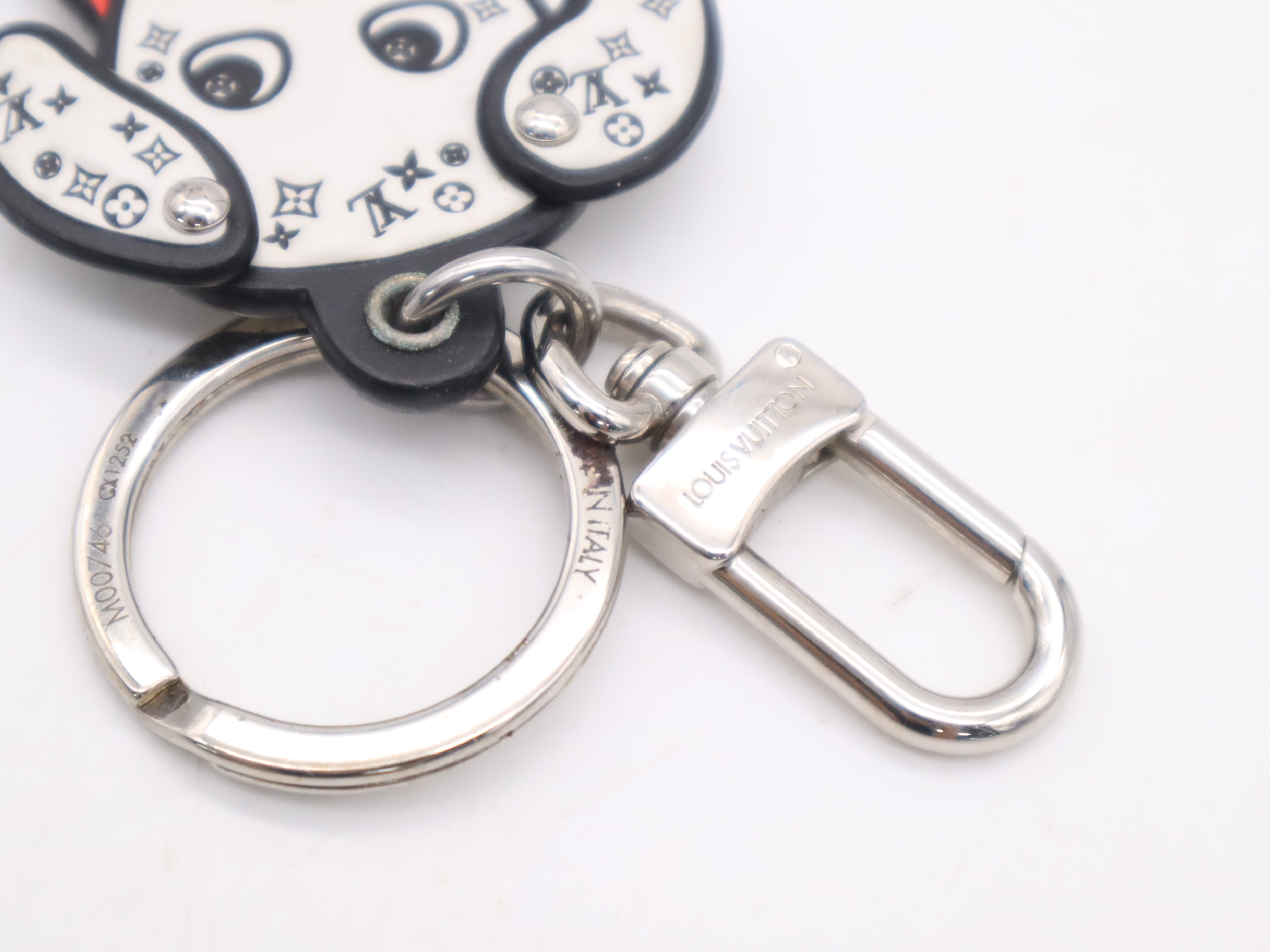 M00746 Leather Portefeuille Dalmatian Key Case — view 7