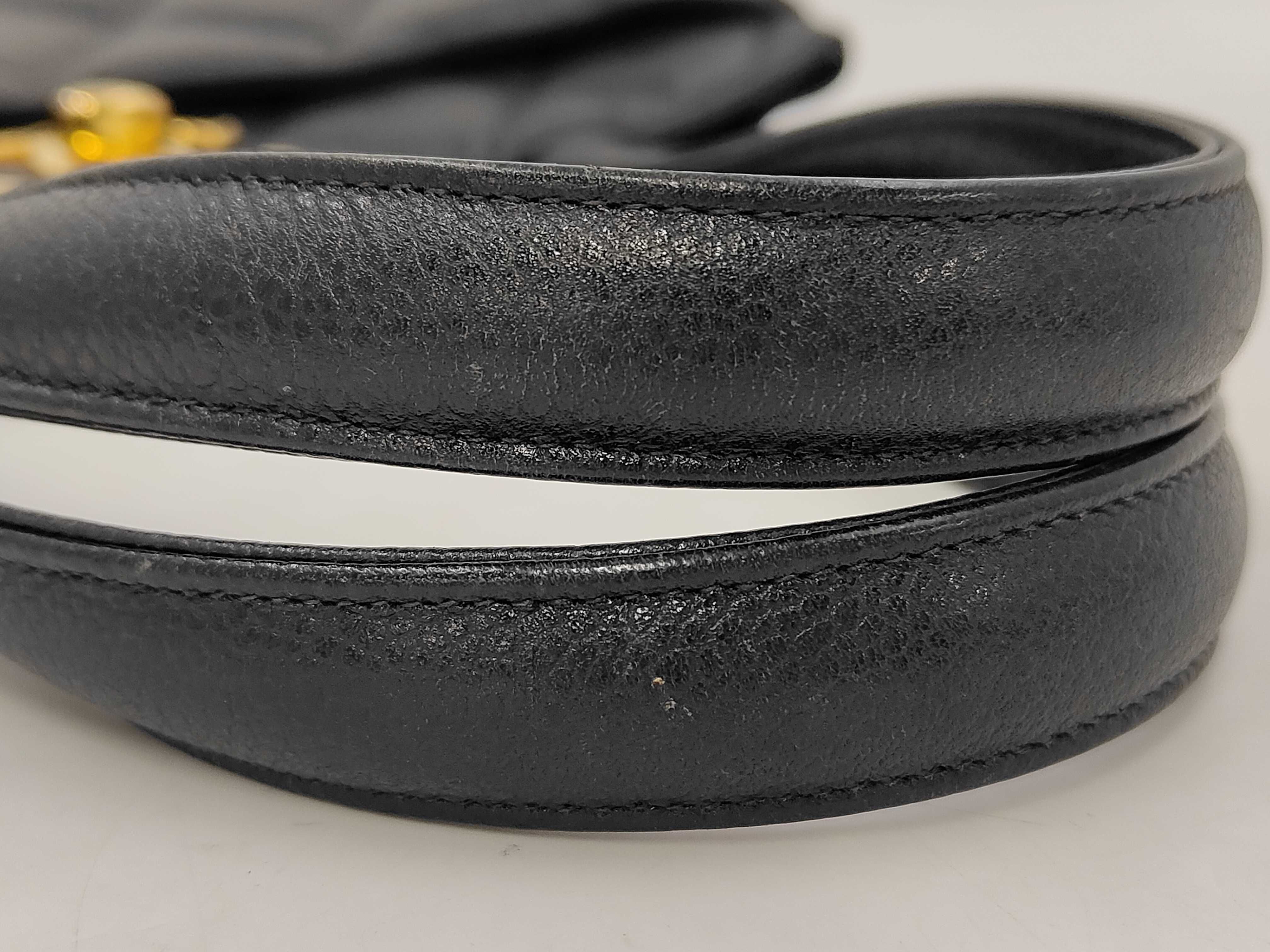 Caviar Skin Matelassé Turnlock Coco Mark Handbag Tote Bag — view 4