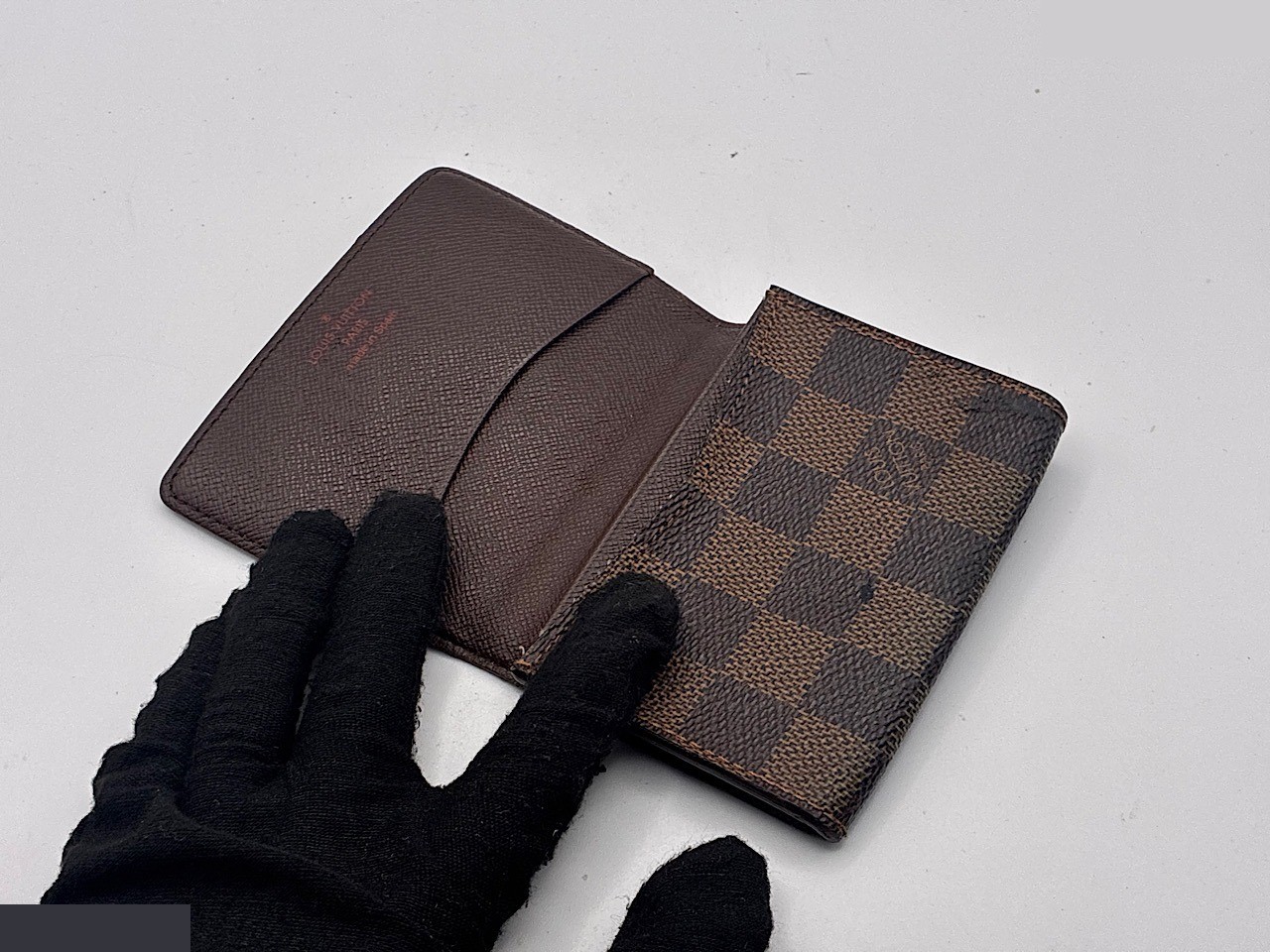 Business card holder, Damier — view 4