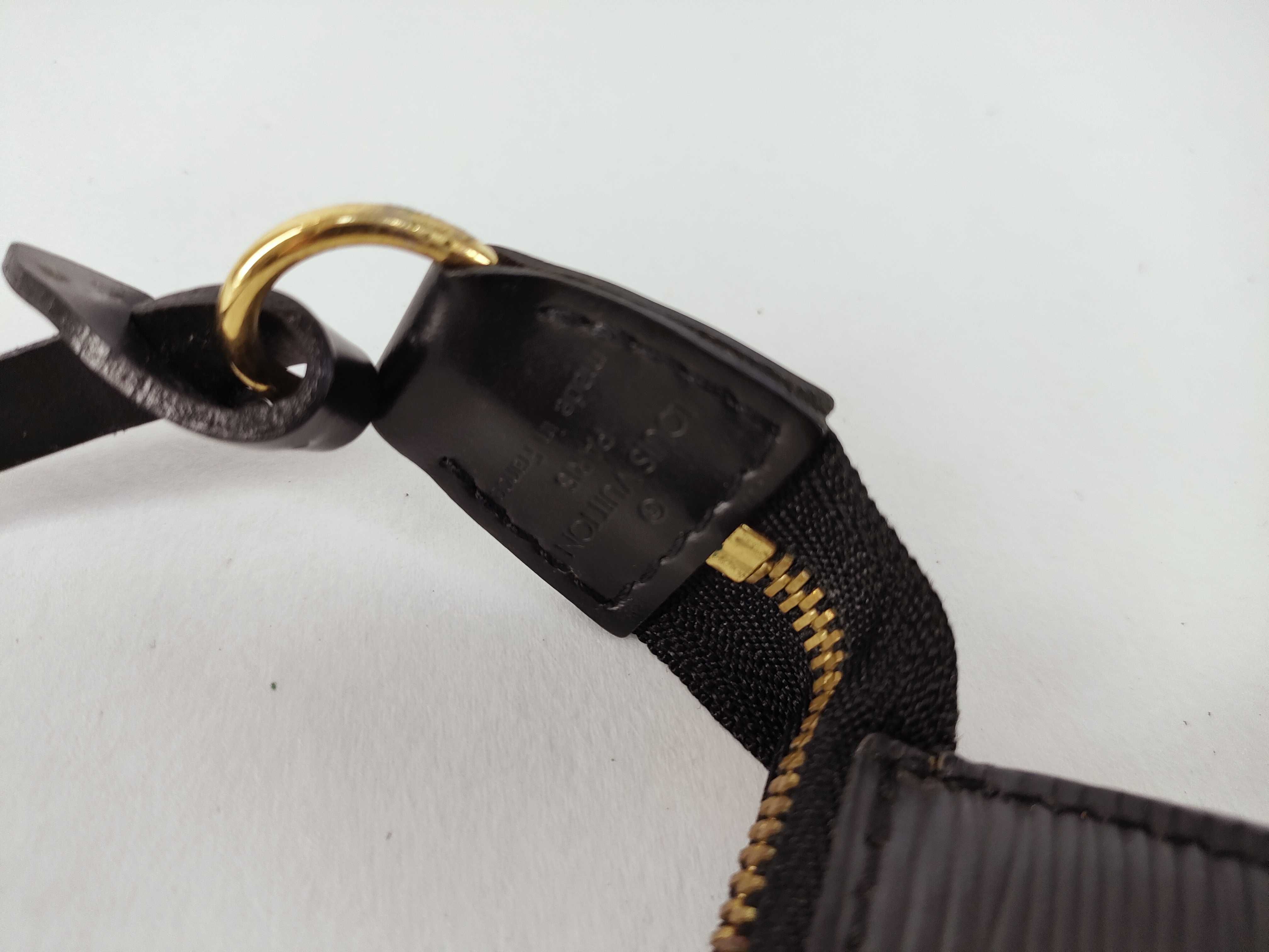 Epi Leather Pochette Accessoires Black M52942 AR1010 Handbag — view 6