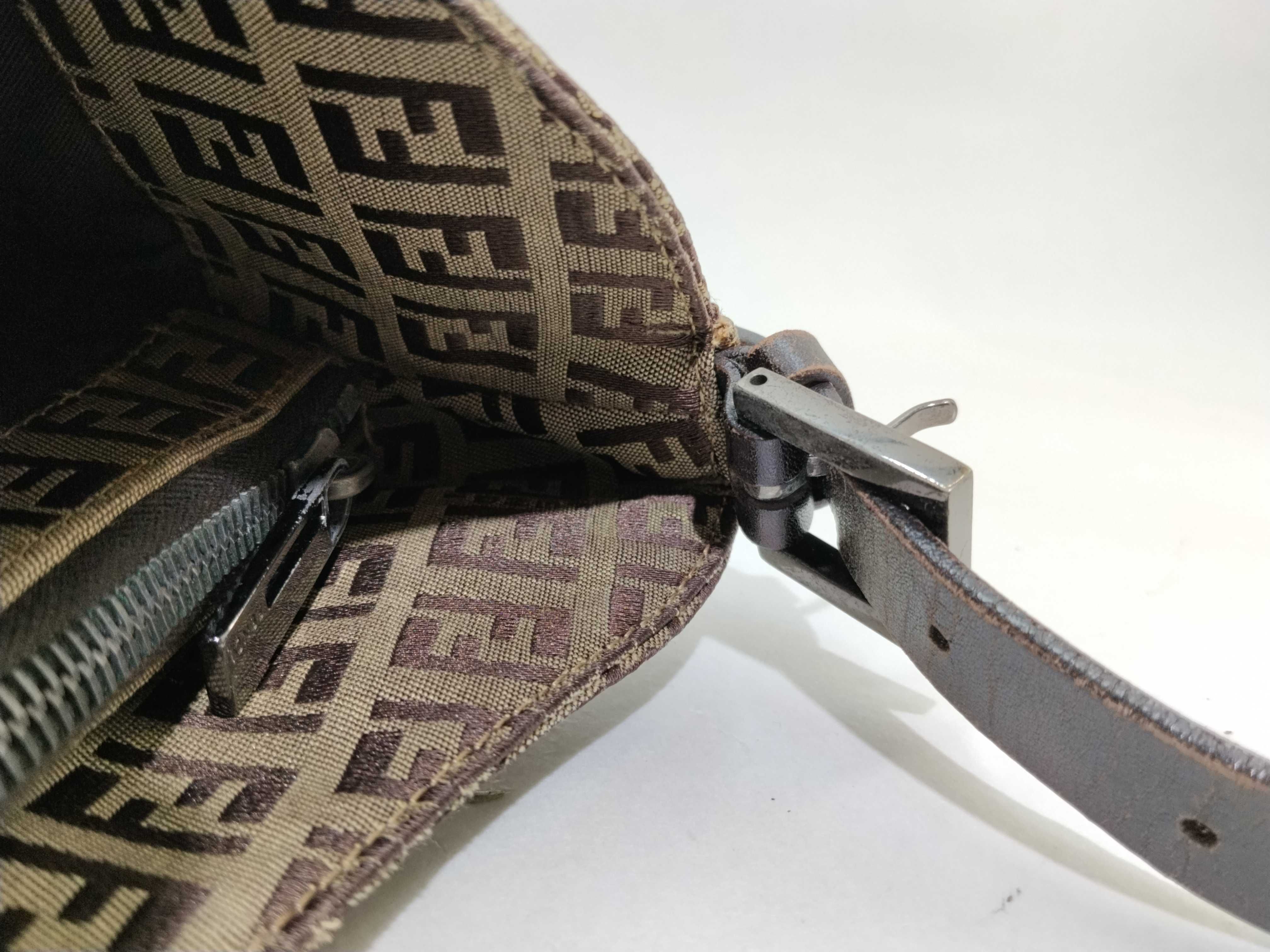 Mamma Fendi Mamma Bucket Brown Shoulder Bag — view 13