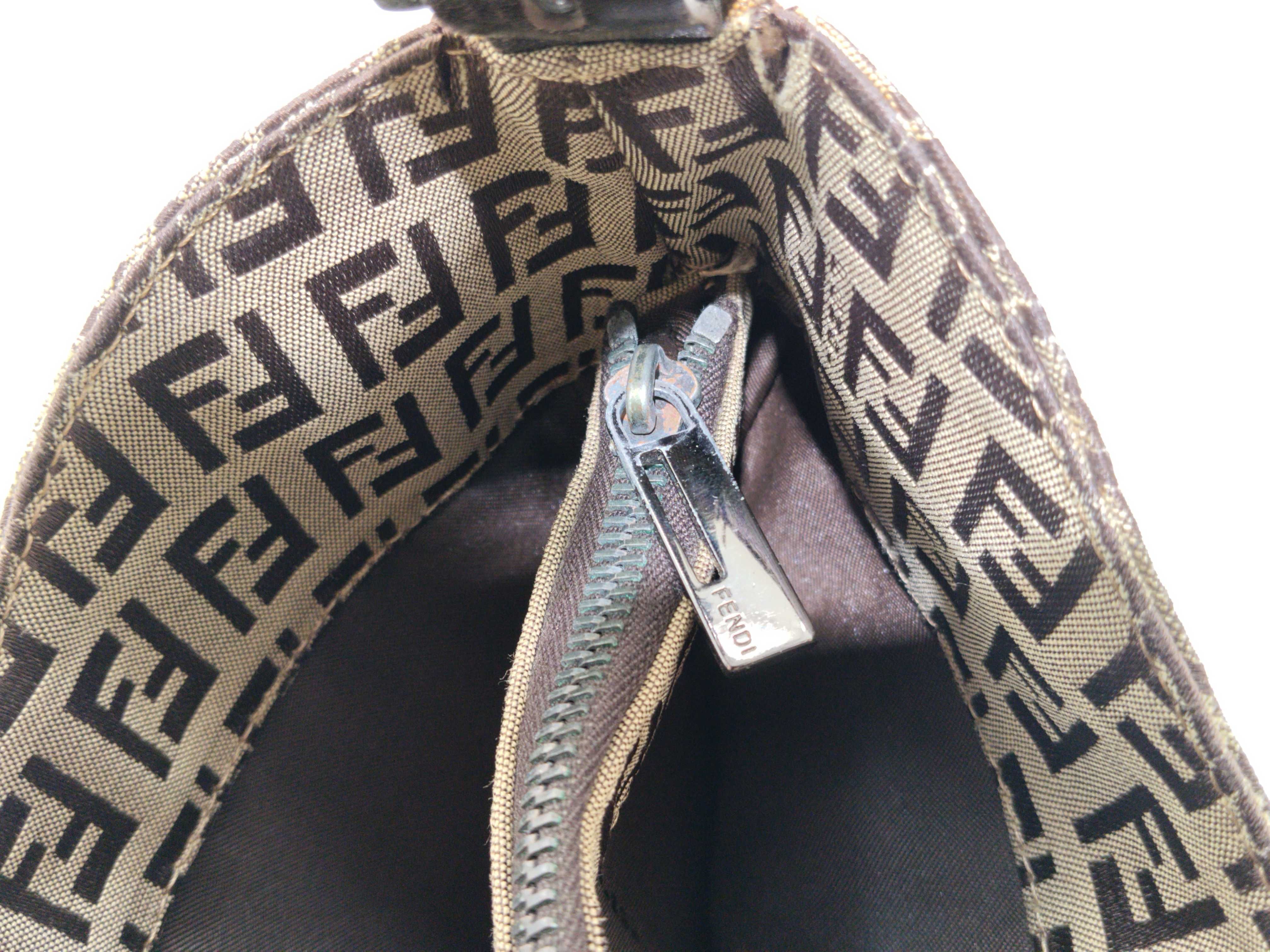 Mamma Fendi Mamma Bucket Brown Shoulder Bag — view 14