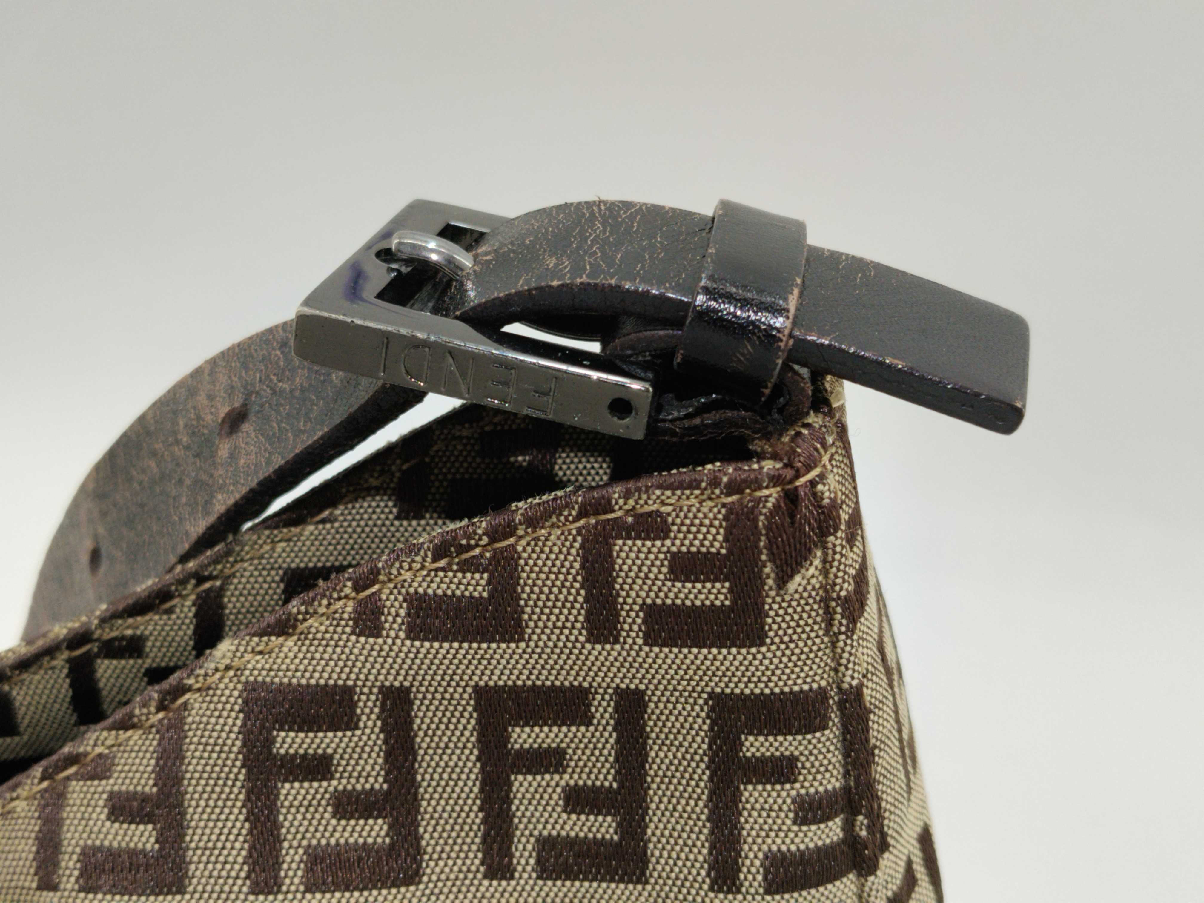 Mamma Fendi Mamma Bucket Brown Shoulder Bag — view 10