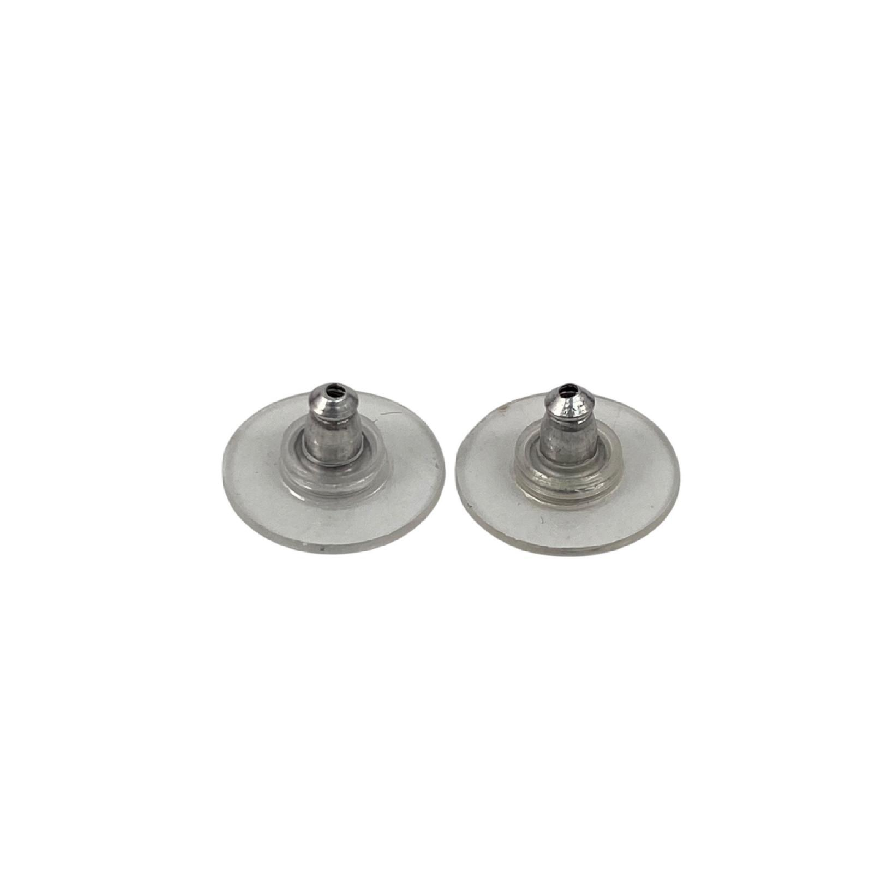 【*Shipped from: Hong Kong*】CHANEL ( ) Silver-colored Metal A12A Earrings — view 9