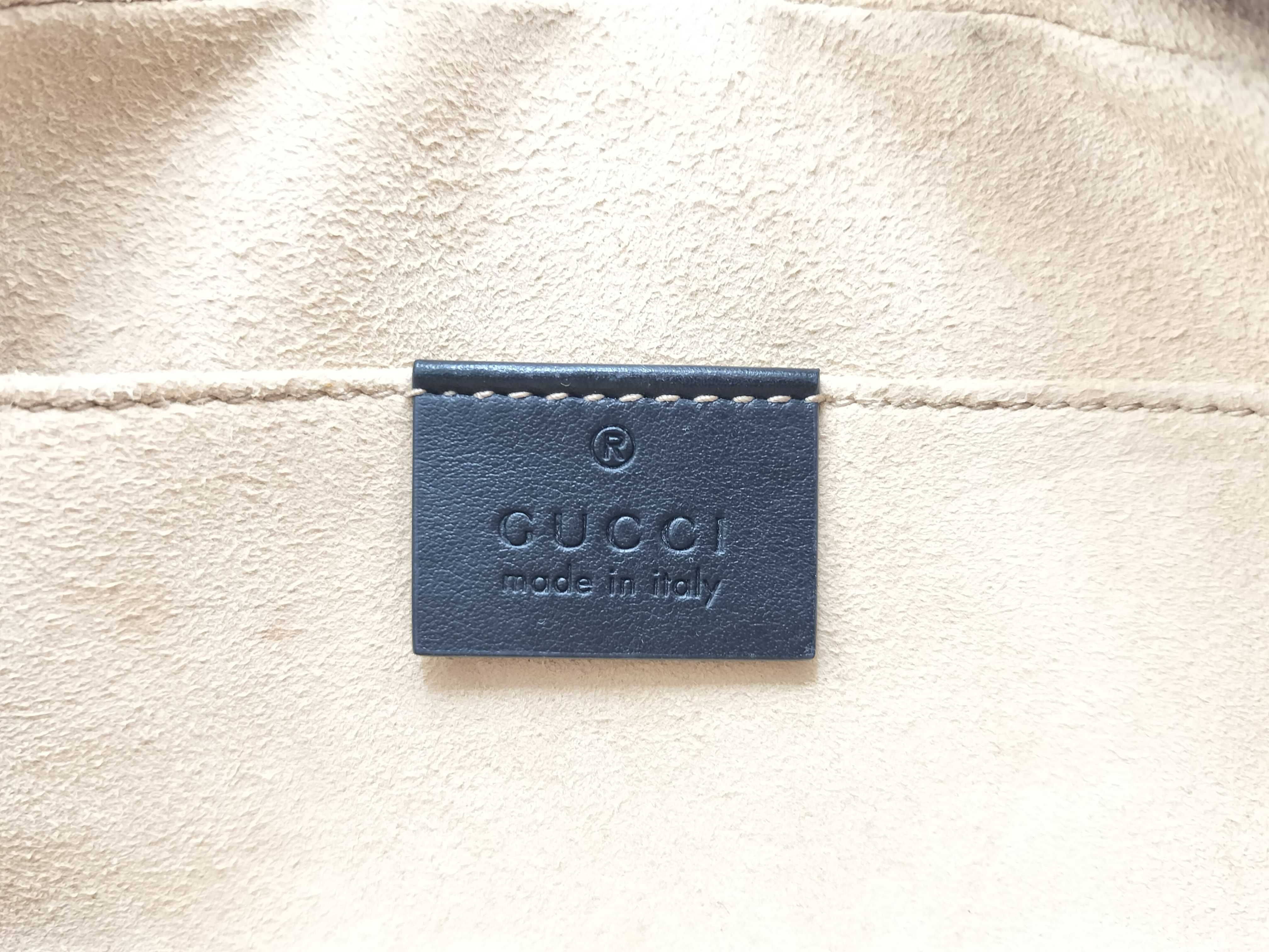PH - Black Quilted Leather GG Marmont Camera Sling Bag (Shoulder Bag) — view 14