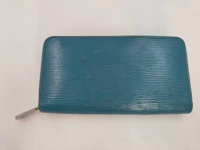 Epi Sky Blue Long Wallet