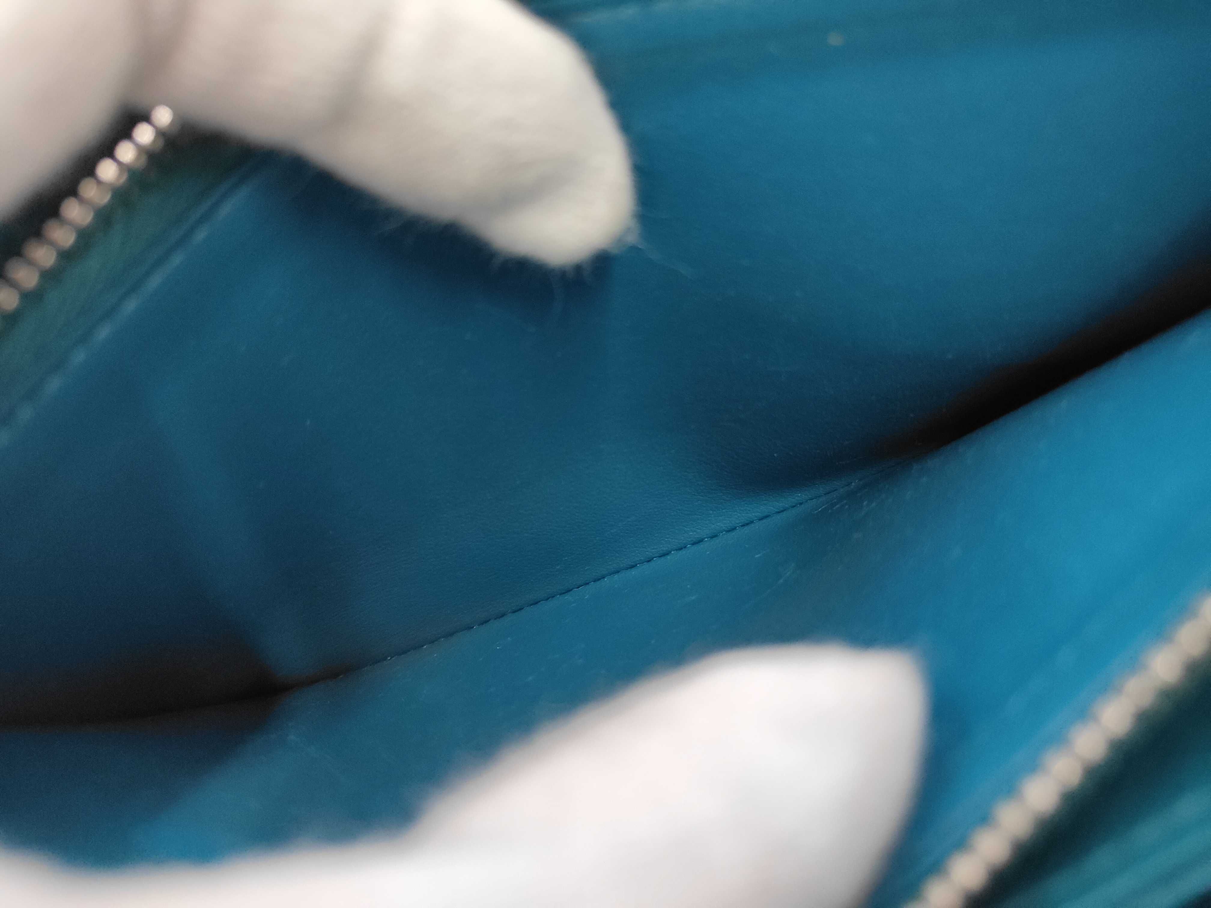 Epi Sky Blue Long Wallet — view 9