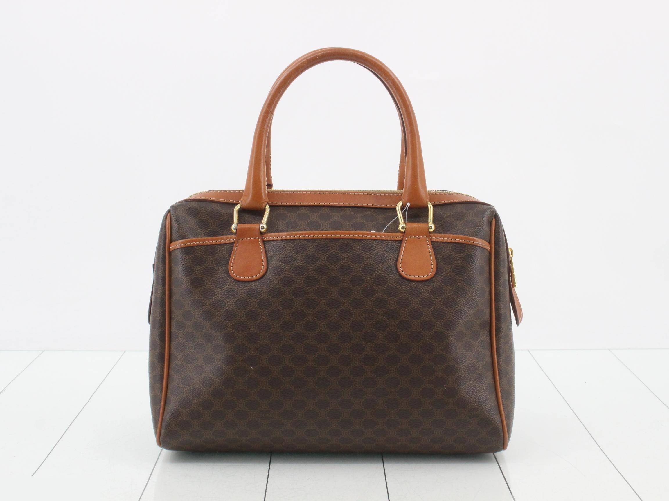Macadam handbag, brown, PVC — view 2