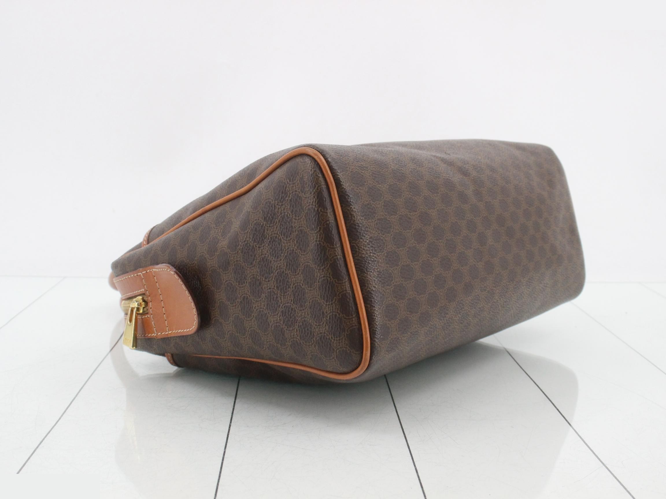 Macadam handbag, brown, PVC — view 5