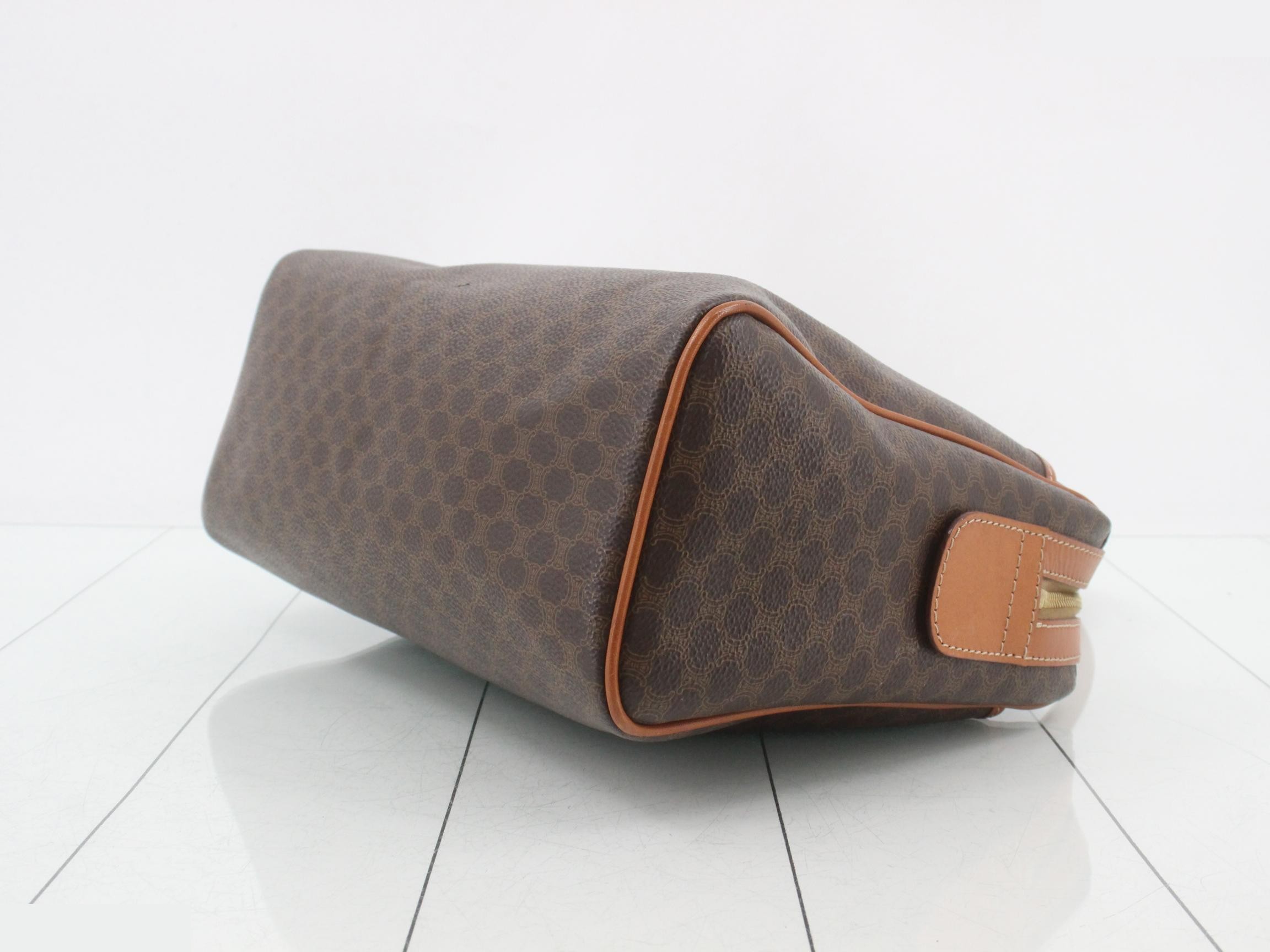 Macadam handbag, brown, PVC — view 6