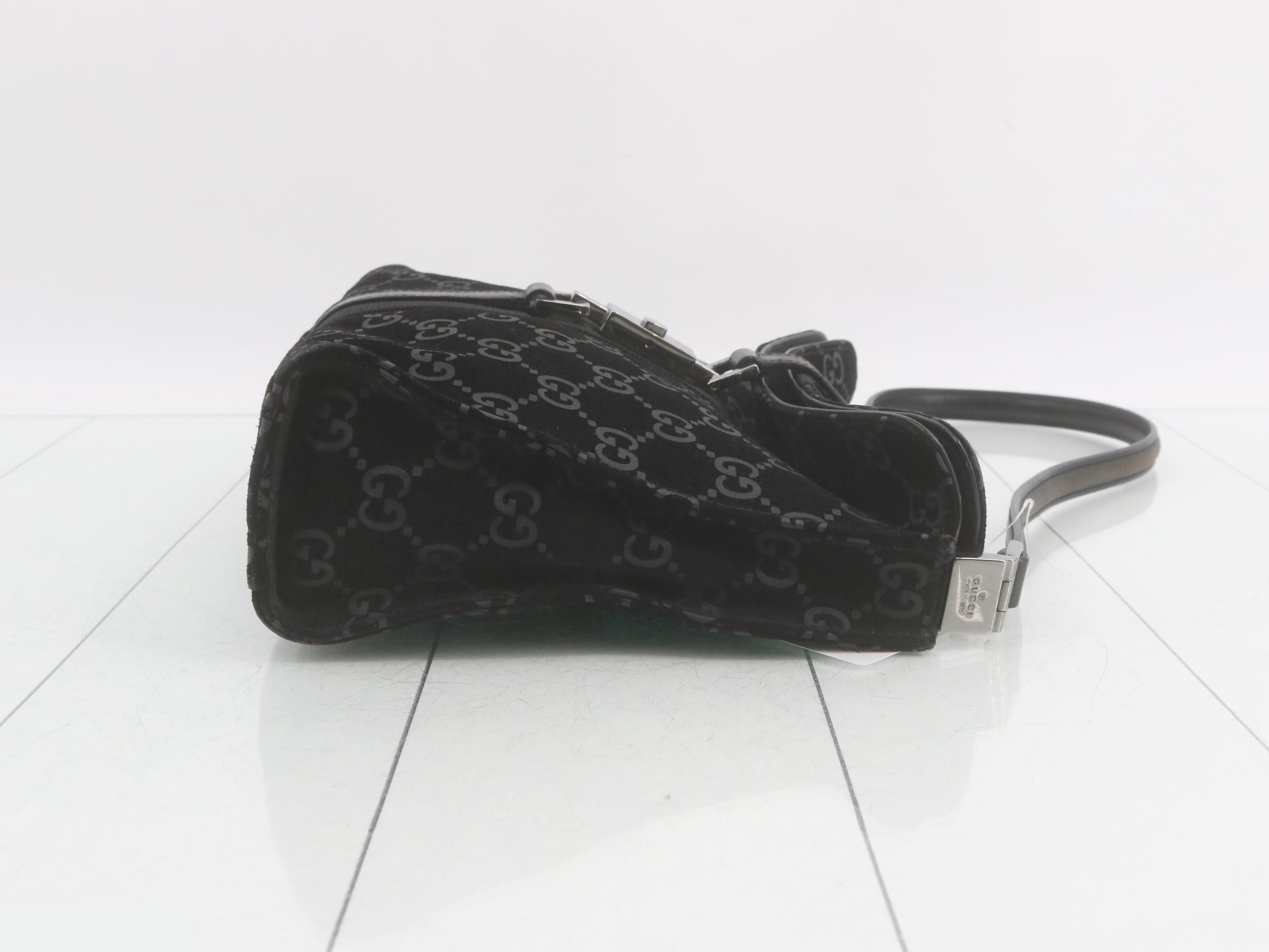 Jackie One-Shoulder Suede Bag — view 3