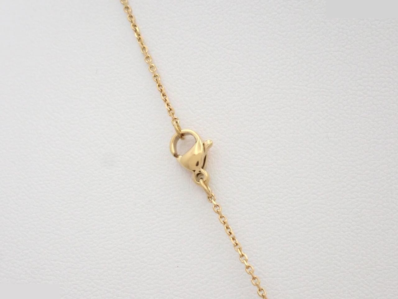 Cage d'H H Cube Necklace/Pendant - Gold — view 2