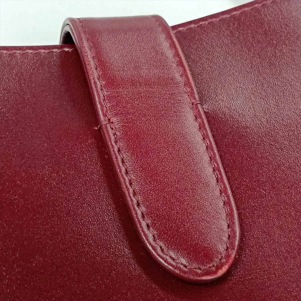 Jackie Leather Shoulder Bag, Bordeaux, 782849 — view 13