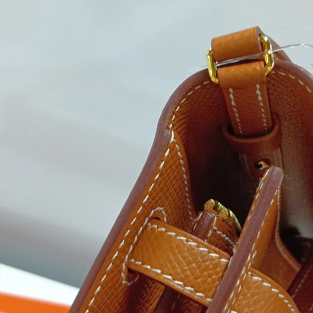 [Individually packaged] Hermes Kelly Wallet Long To Go, Veau Epsom, Gold, Gold Hardware, Z: 2021 — view 12