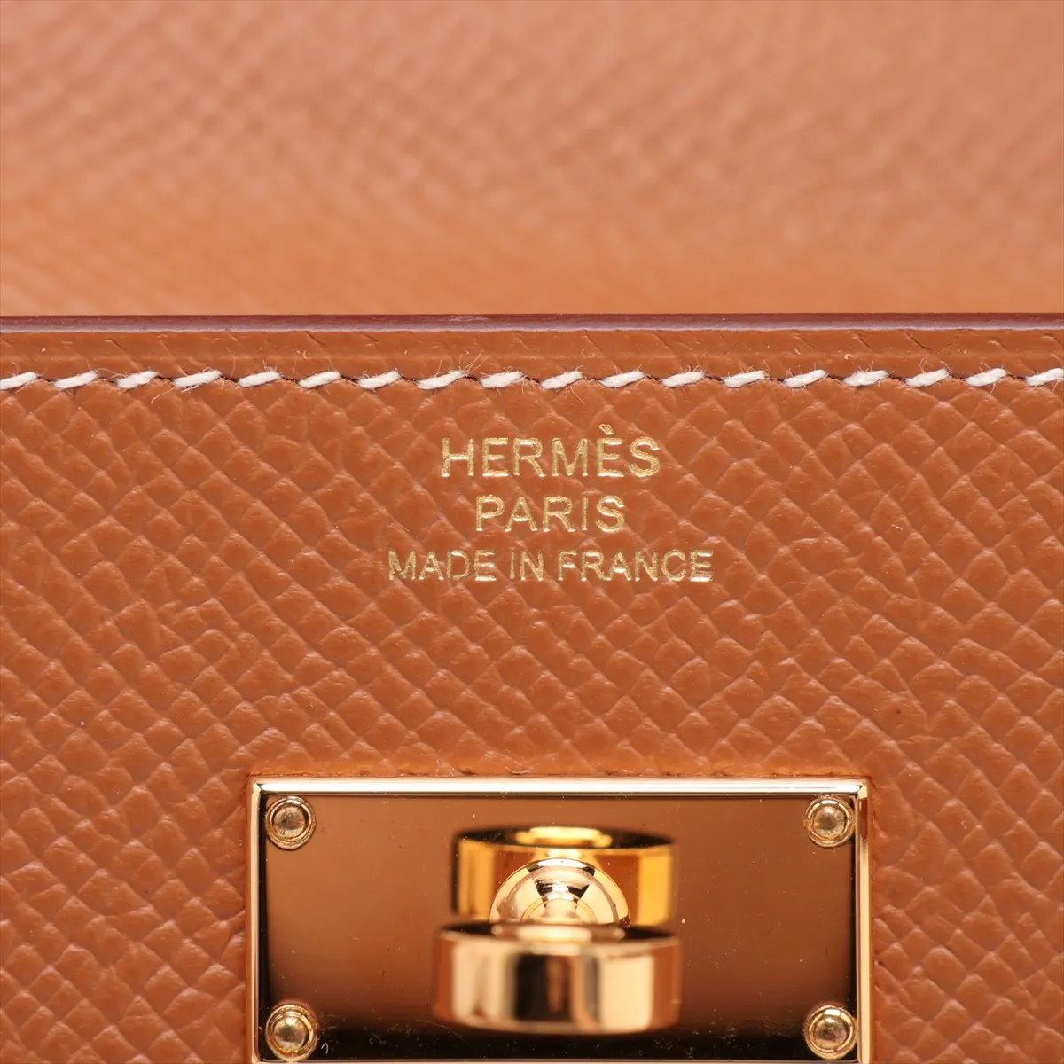 [Individually packaged] Hermes Kelly Wallet Long To Go, Veau Epsom, Gold, Gold Hardware, Z: 2021 — view 9
