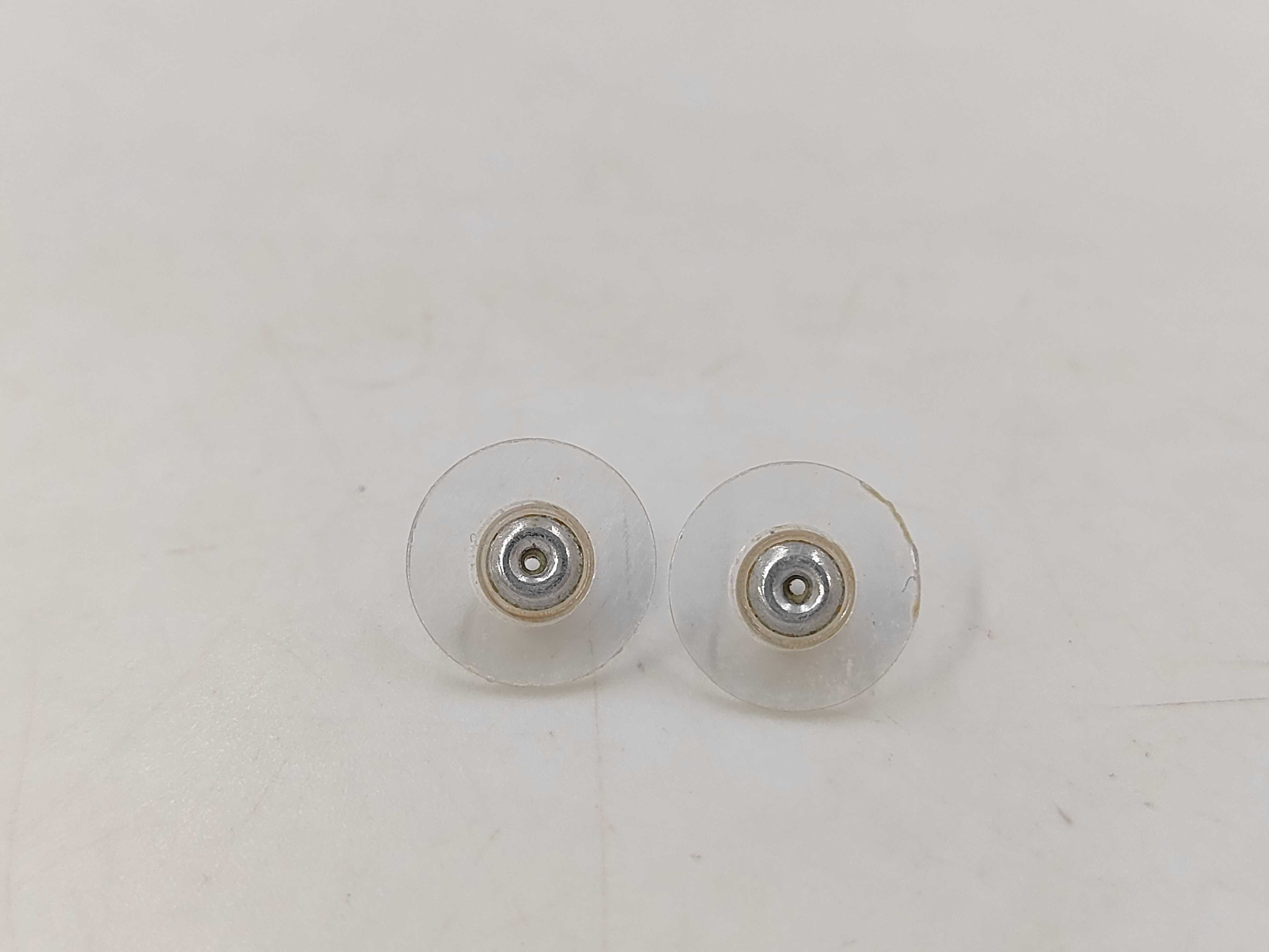 Coco Mark Chanel Coco Mark Ball Swing Gold x Black Pe Earrings — view 3