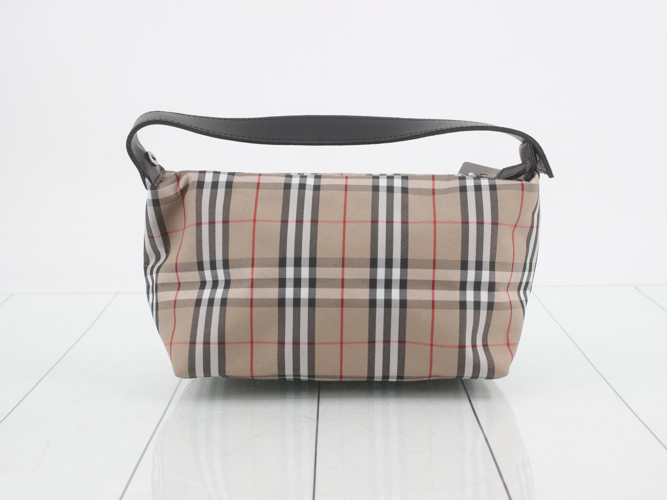 one-shoulder bag, check pattern — view 2