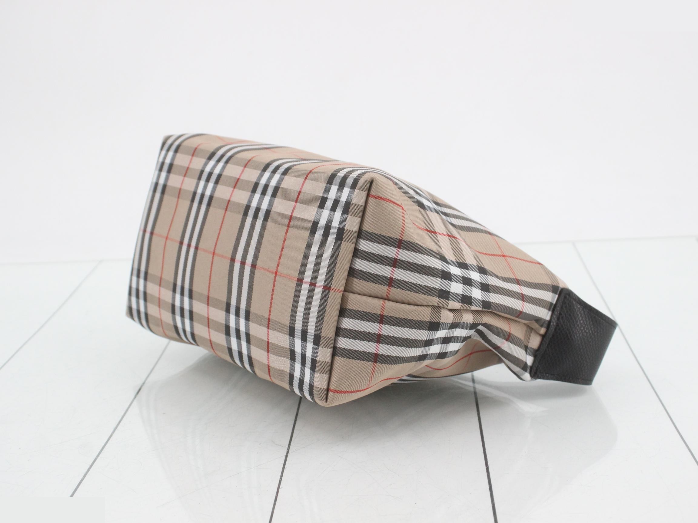 one-shoulder bag, check pattern — view 6