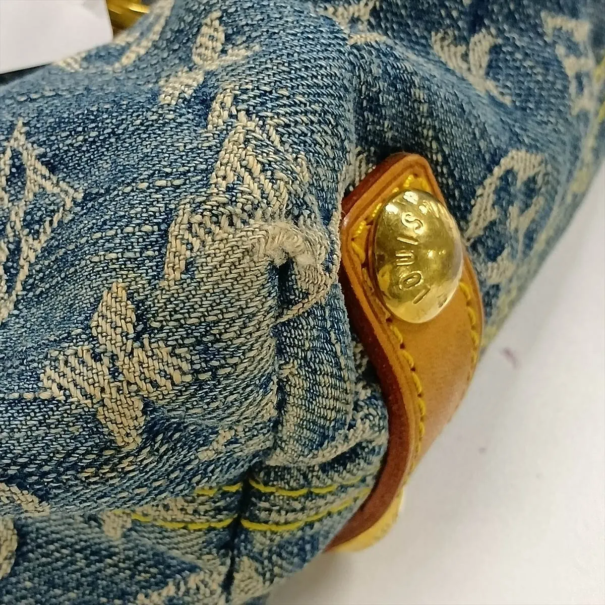 Monogram Denim Baggy PM M95049 FL0046 Blue — view 13