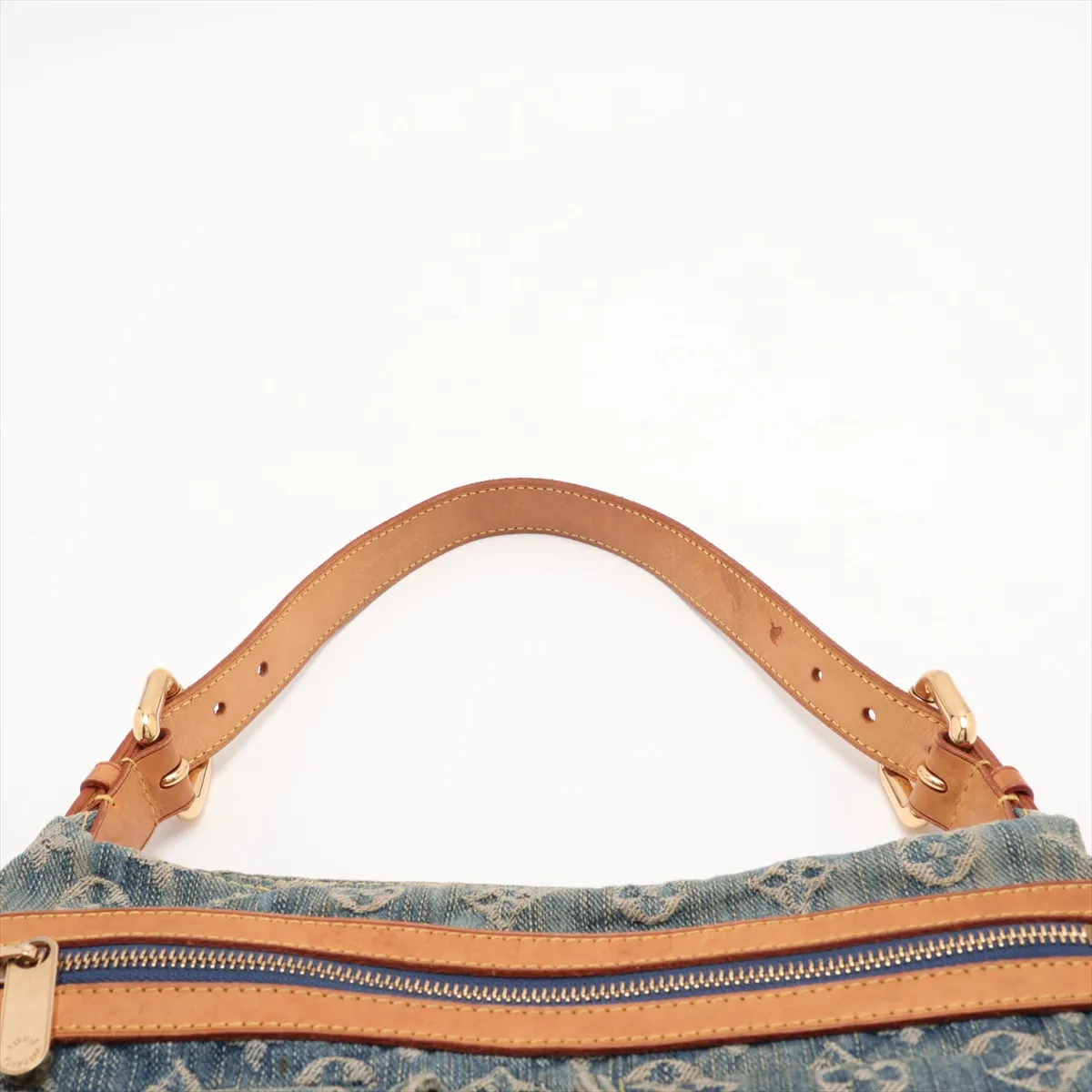 Monogram Denim Baggy PM M95049 FL0046 Blue — view 6