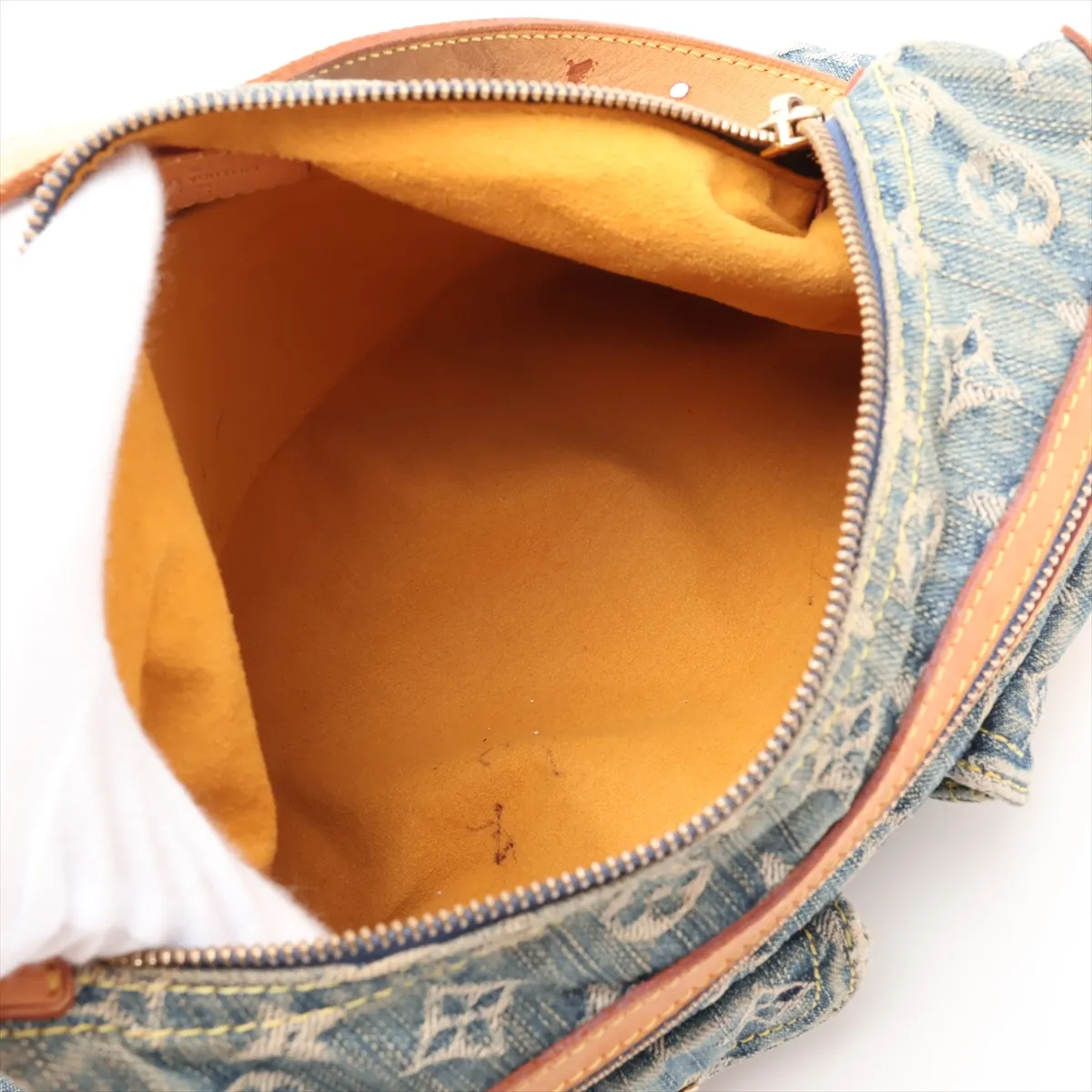 Monogram Denim Baggy PM M95049 FL0046 Blue — view 7