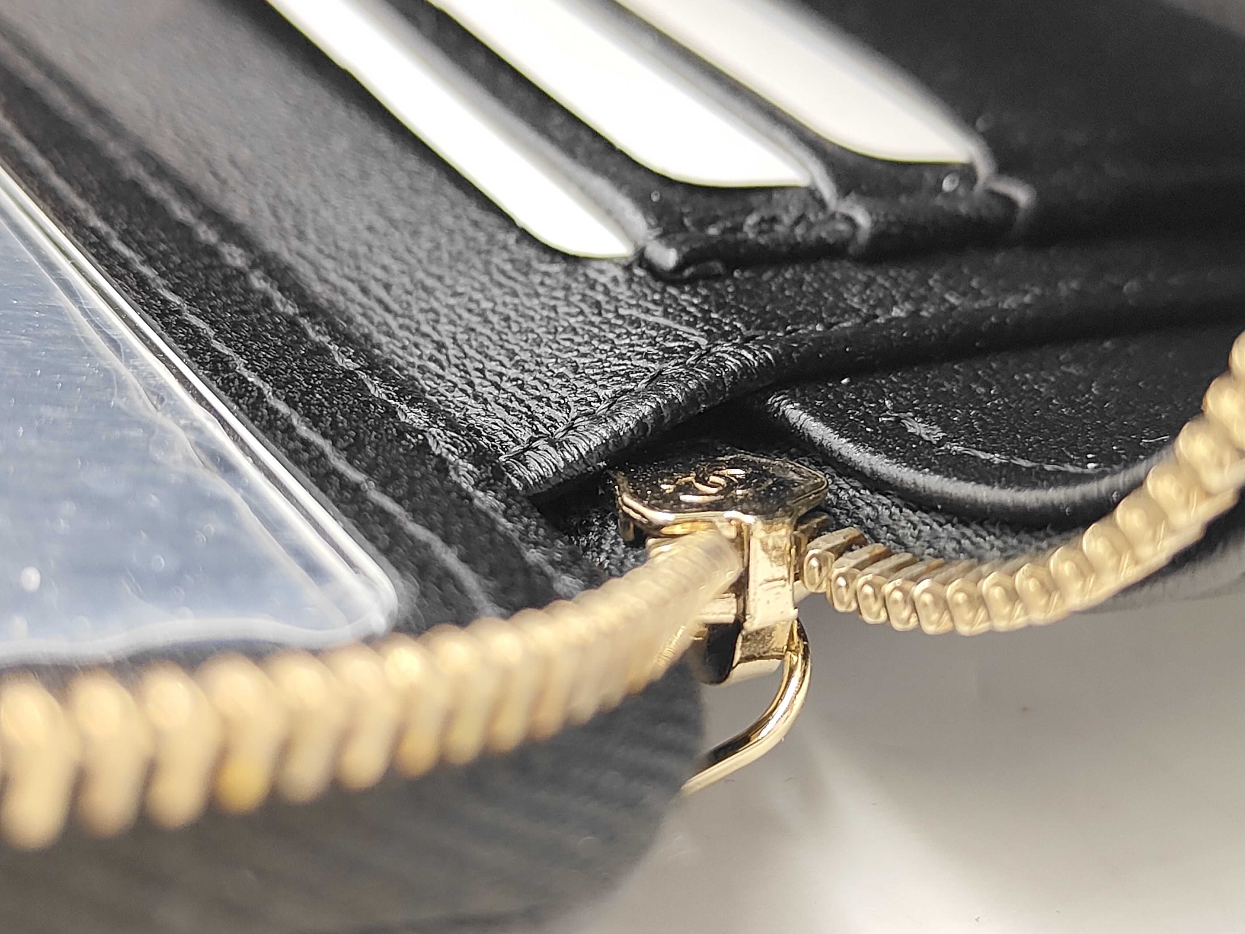 Matelassé Chain Shoulder Camera Bag, Black Lambskin, Playing Card Motif Shoulder Bag — view 8