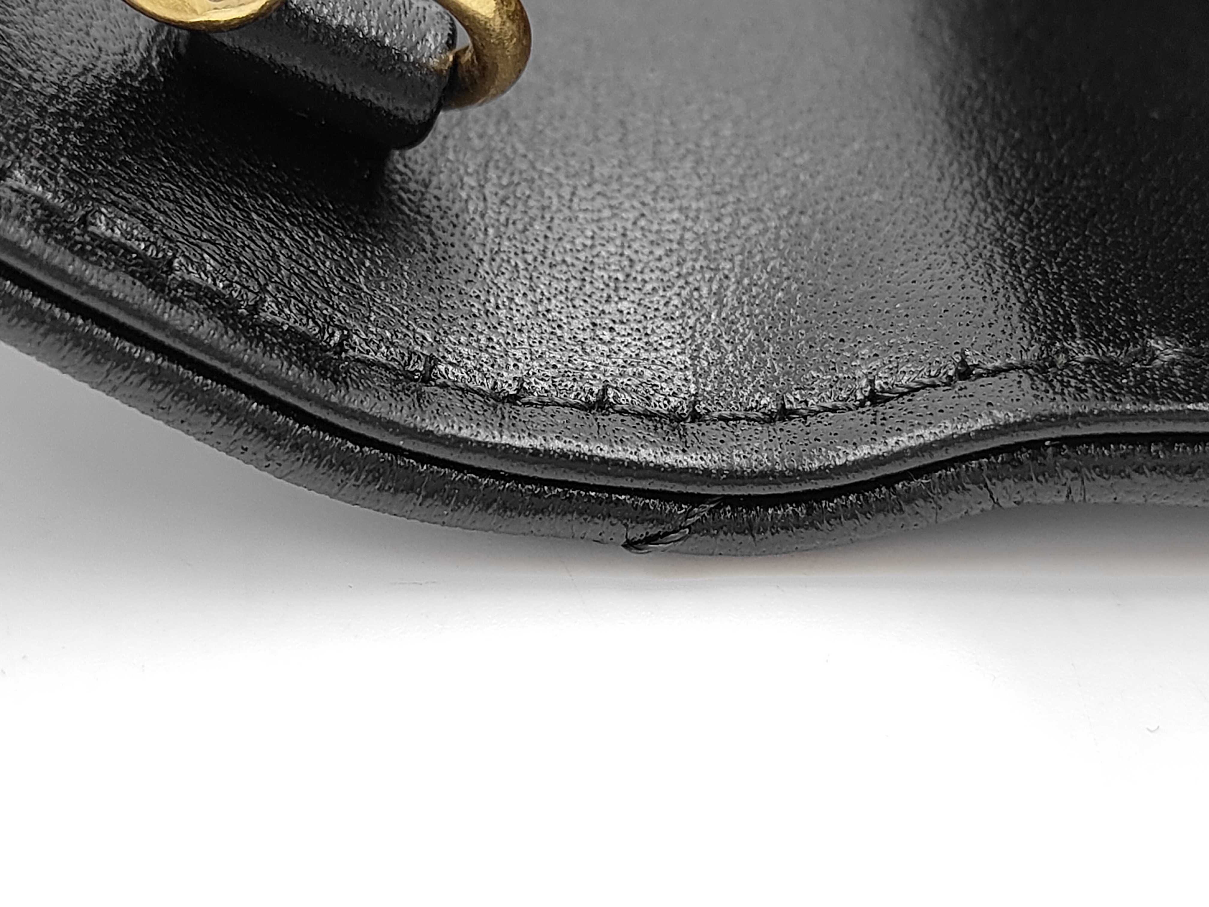 Mini Flap Chain Shoulder Bag, Black Lambskin, Rhinestone, Coco Mark, Gold Hardware. — view 10