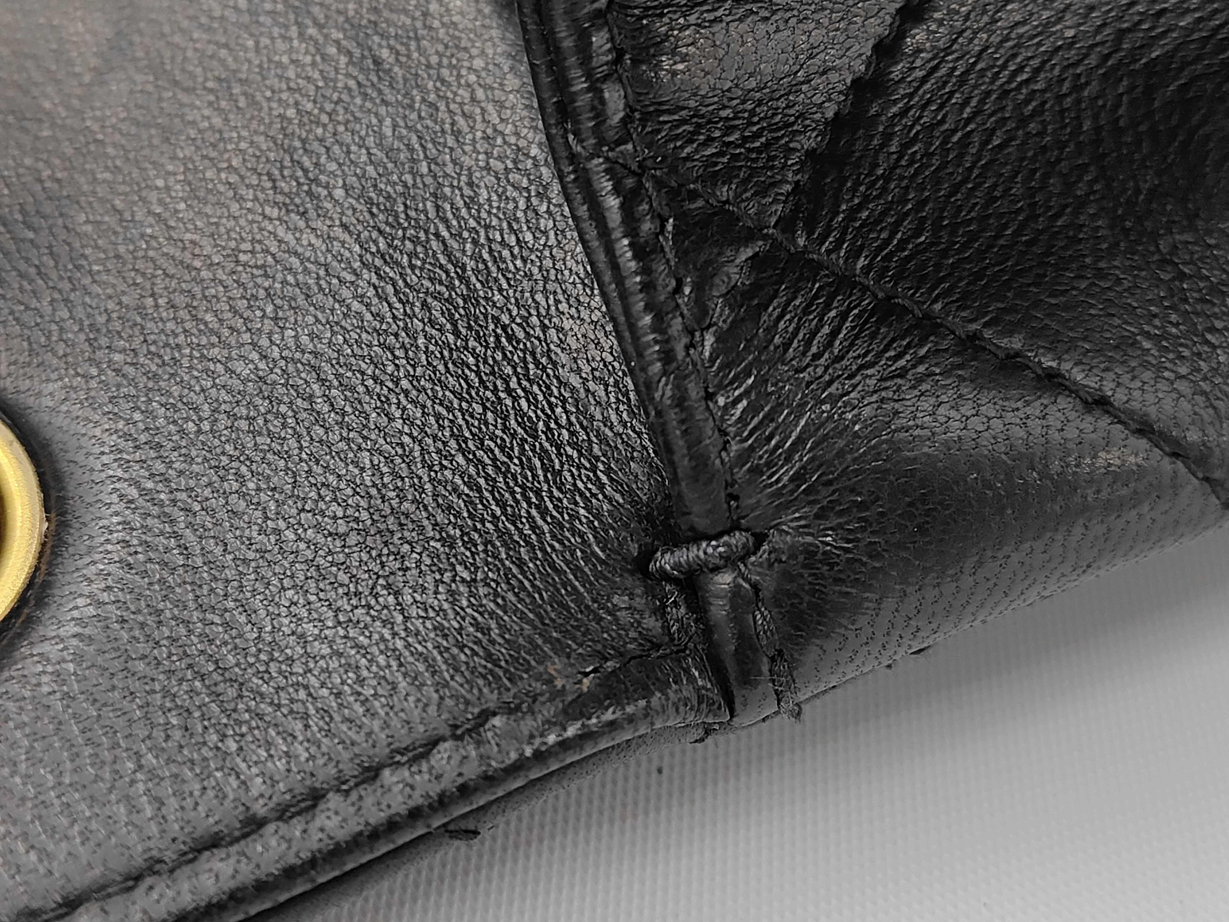 Large Matelassé Lambskin Shoulder Bag — view 8