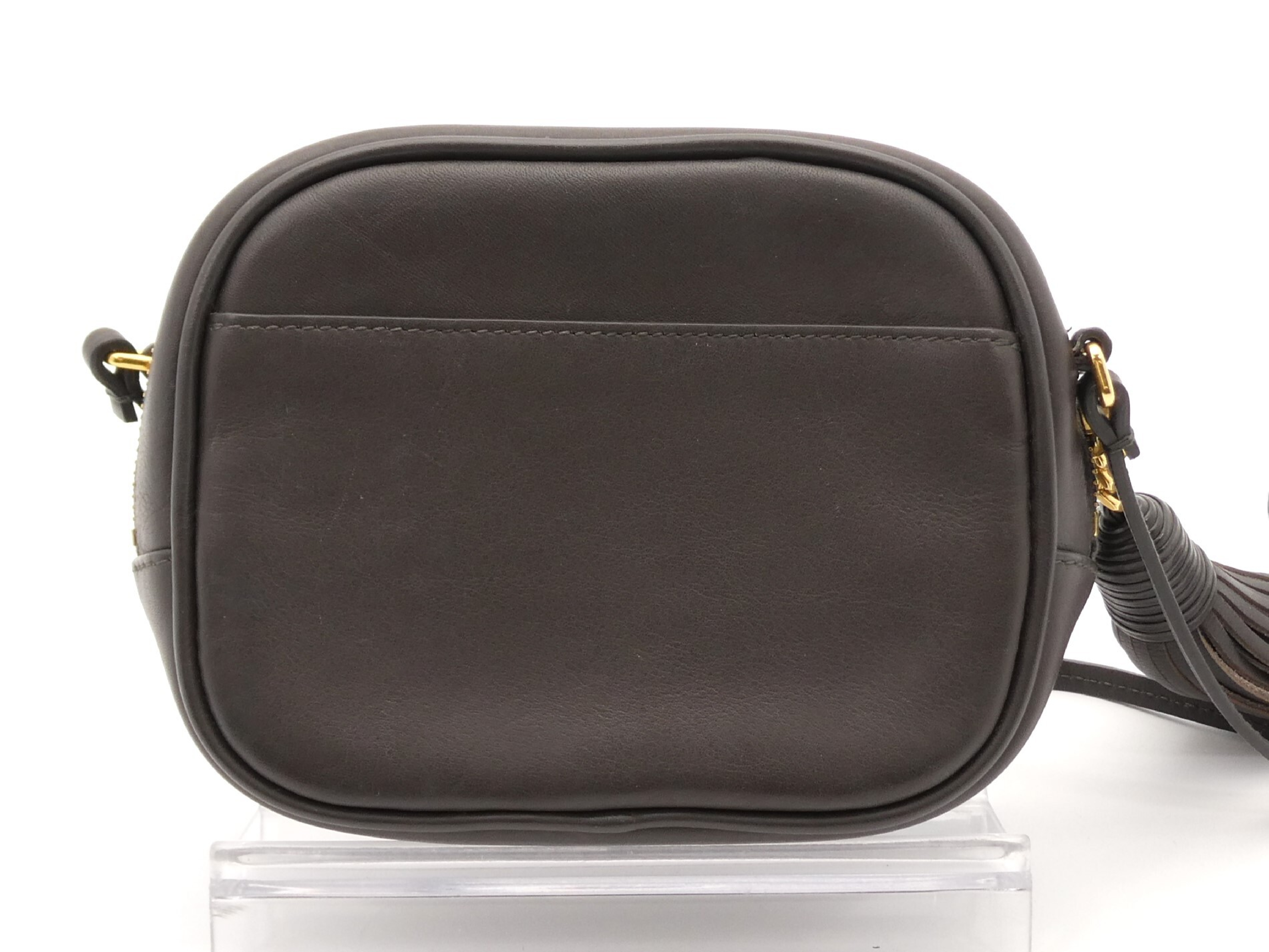 Fringe Leather Shoulder Bag — view 2